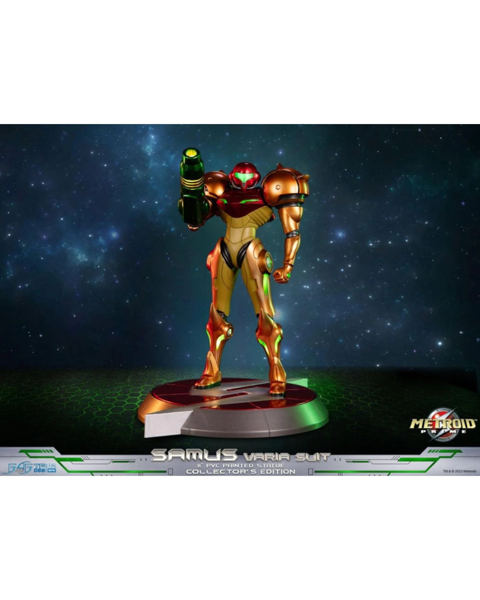 2 Metroid Prime Samus Varia Suit PVC Statue Collectors Edition, 2 of 7
