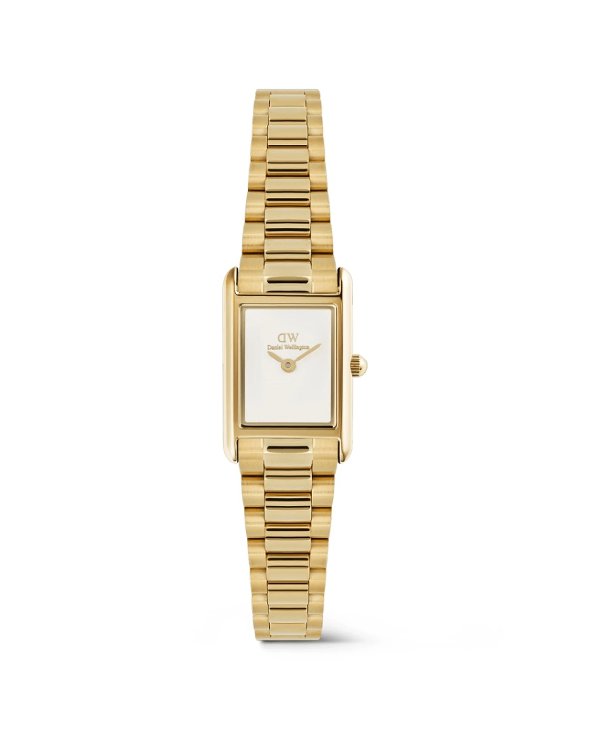 1 Daniel Wellington Bound Mini 3-Link Gold Stainless Steel Watch 17x25.9mm, 1 of 6