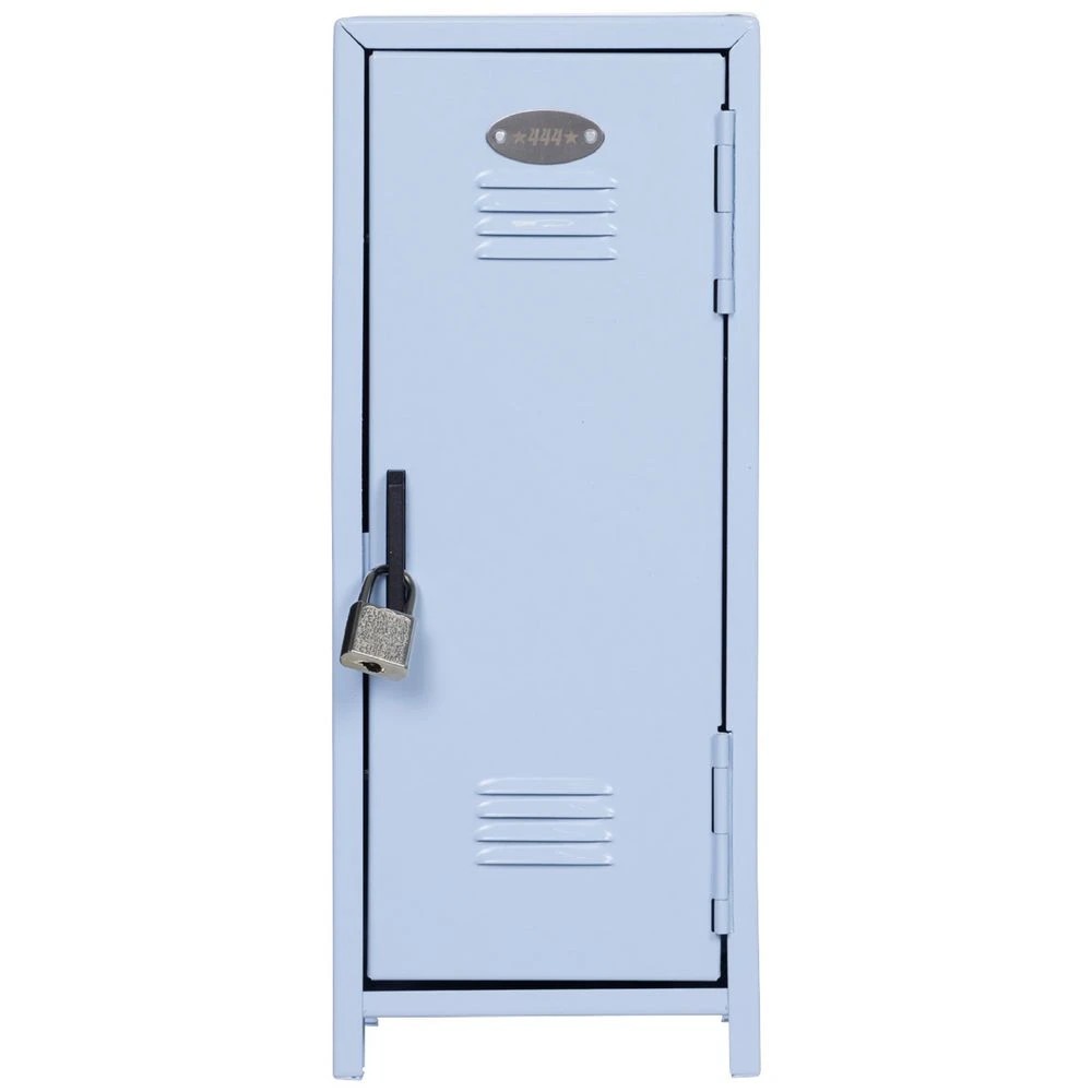 1 Otto Metal Desktop Locker Pastel Blue, 1 of 4