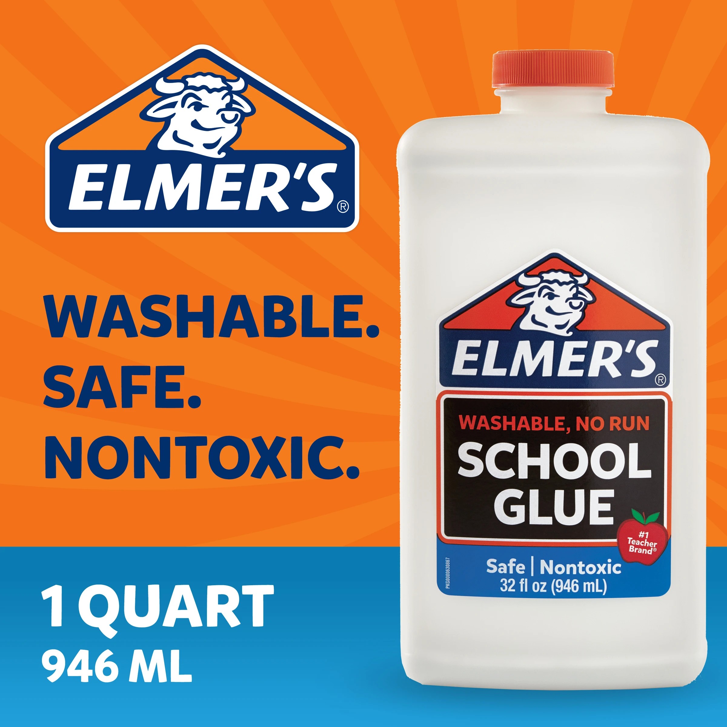 2 Elmer's School Liquid Glue 946ml, 2 of 5