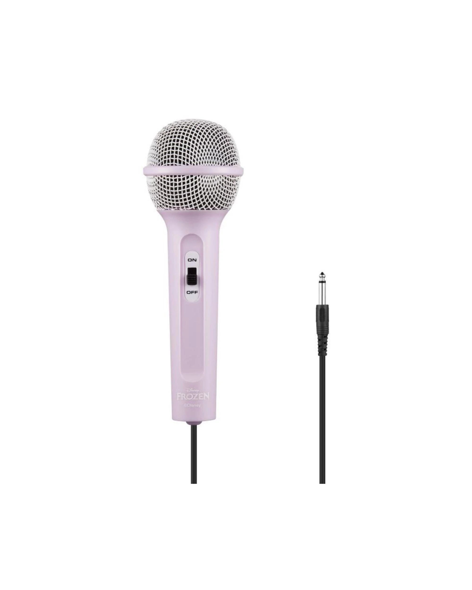 6 Disney Frozen Bluetooth Karaoke Machine with Microphone LED Lights Built in Speaker for Kids, 6 of 7