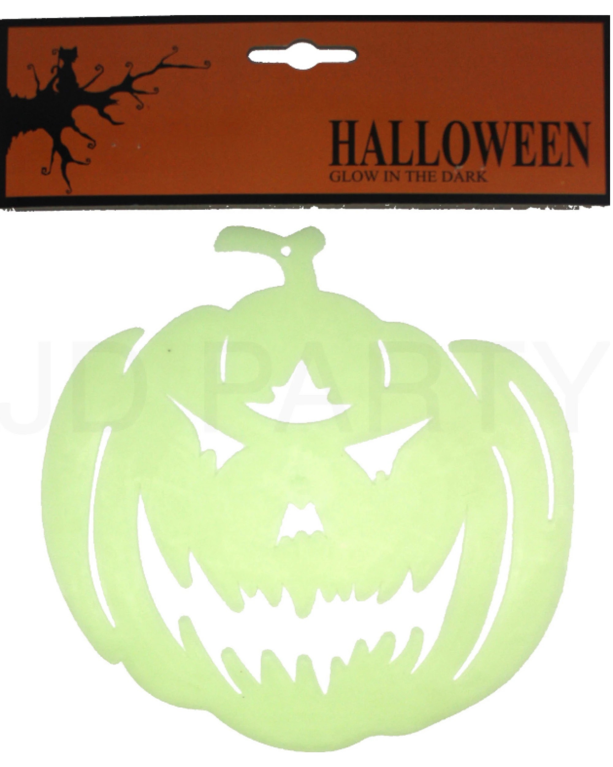1 BR Costumes Glow in the Dark Pumpkin Halloween Decoration, 1 of 3