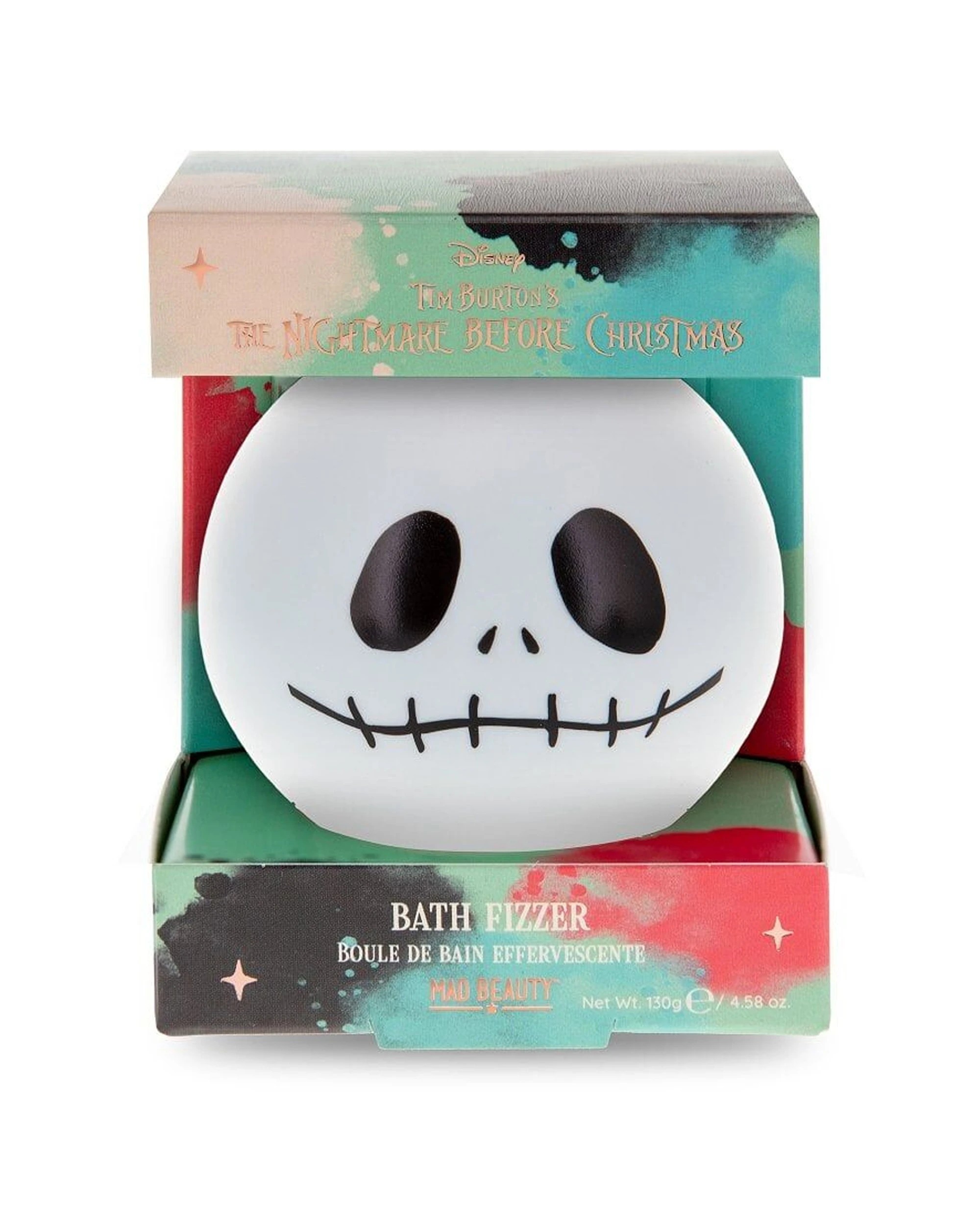 2 Disney Nightmare Before Christmas Cauldron Fizzer 4 Pack Velvet Plum And Vanilla 130g Set - White, 2 of 4