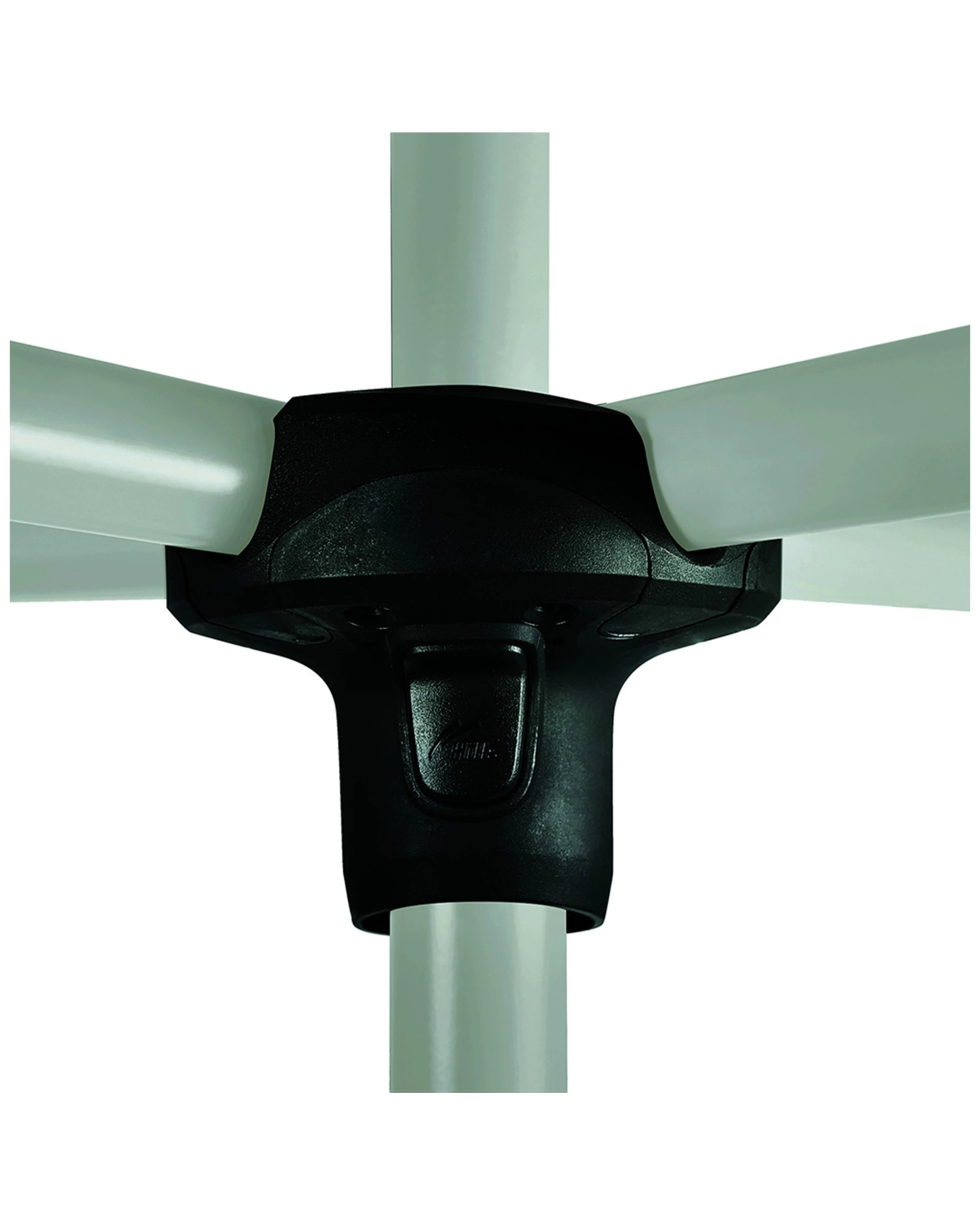 2 Hills 8 Line Rotary Galv Steel Clothesline Outdoor 58m Drying Space Surfmist
 - Natural, 2 of 3