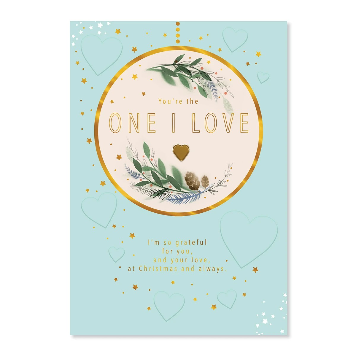 3 Hallmark Christmas Card - I Love Hearts, 3 of 3