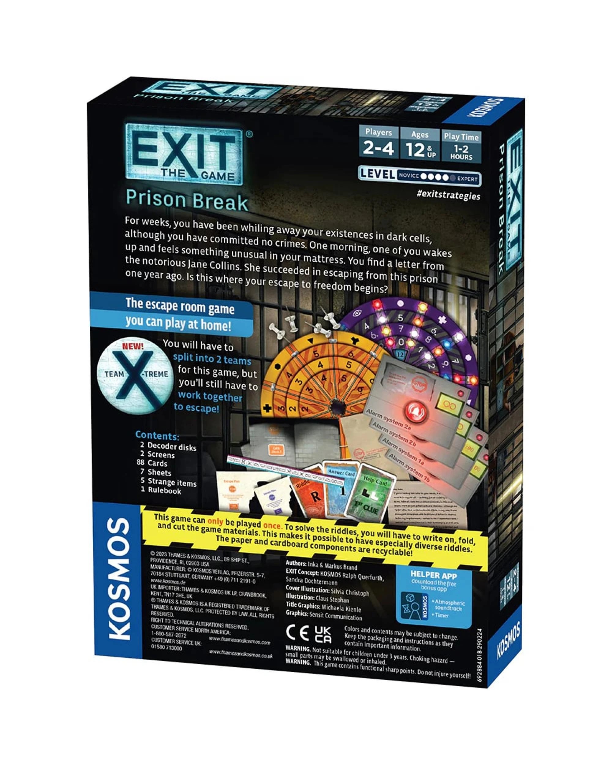 5 Exit The Game Prison Break Puzzle Game, 5 of 5