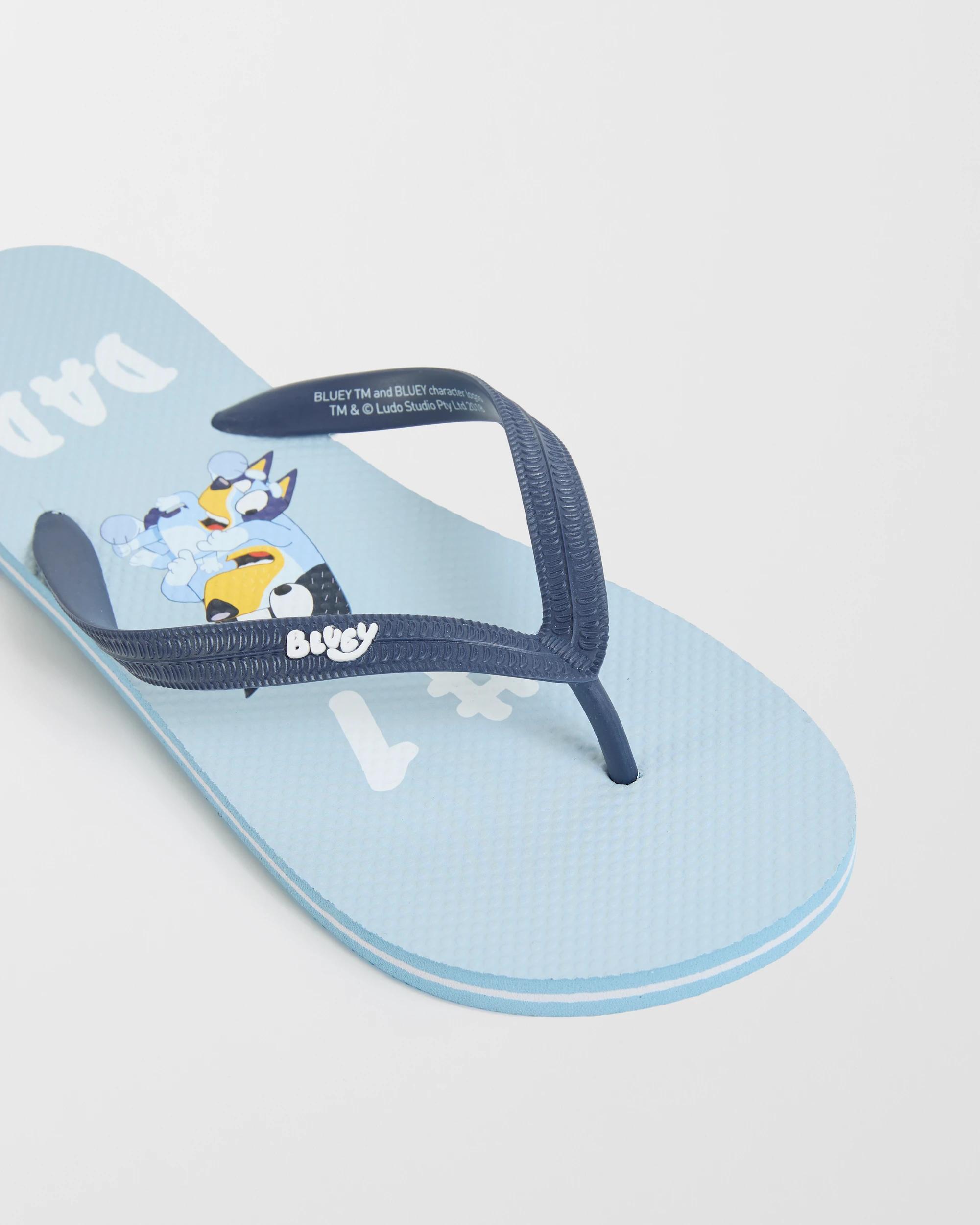 3 Bluey Thongs BLUE, 3 of 3