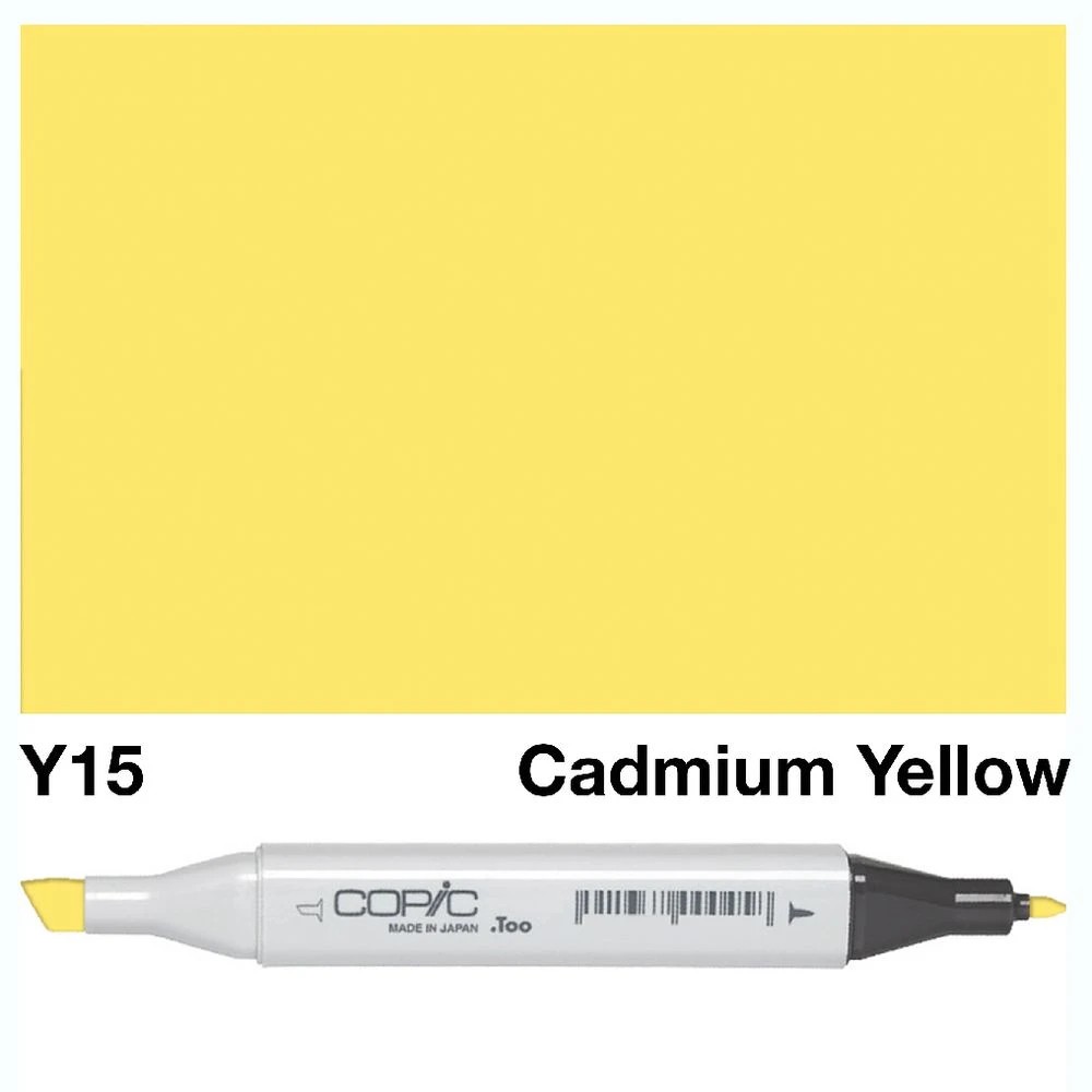 3 Copic Classic Original Dual Nib Marker Y15 Cadmium Yellow, 3 of 3