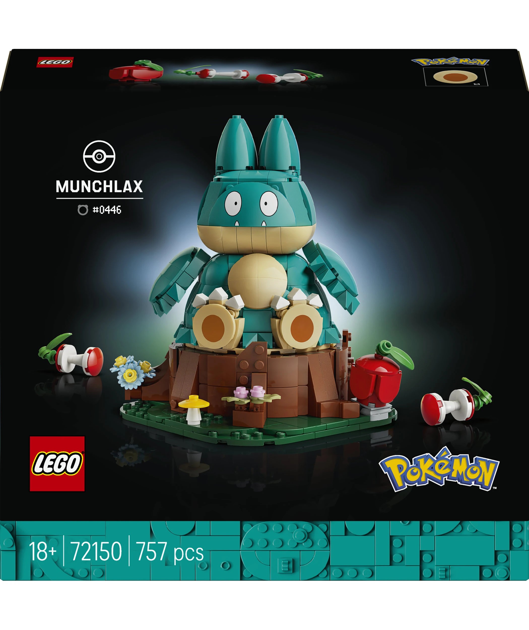 1 LEGO Pokemon Munchlax 72150, 1 of 11