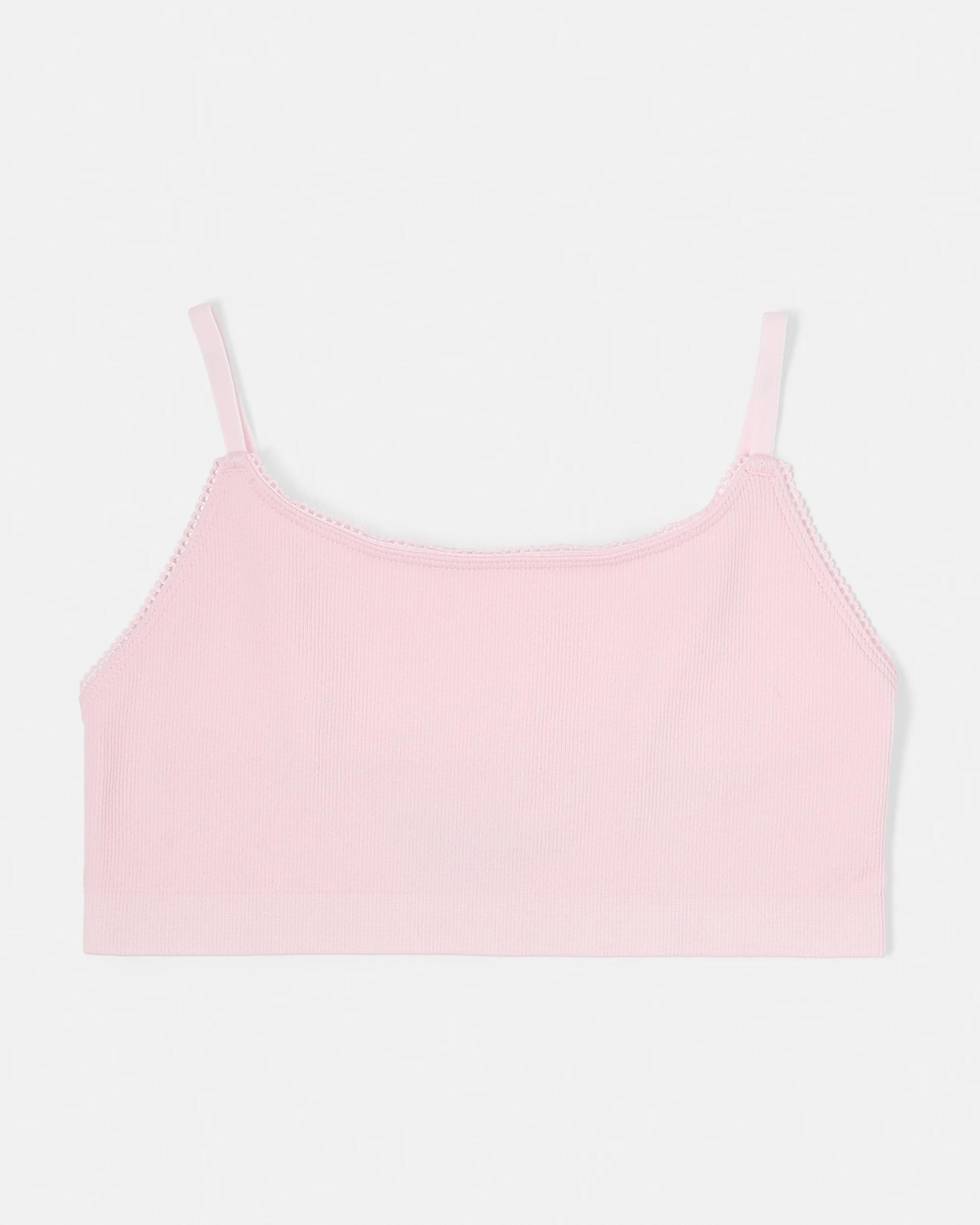 2 2 Pack Seamfree Crop Top Wht Floral, 2 of 3