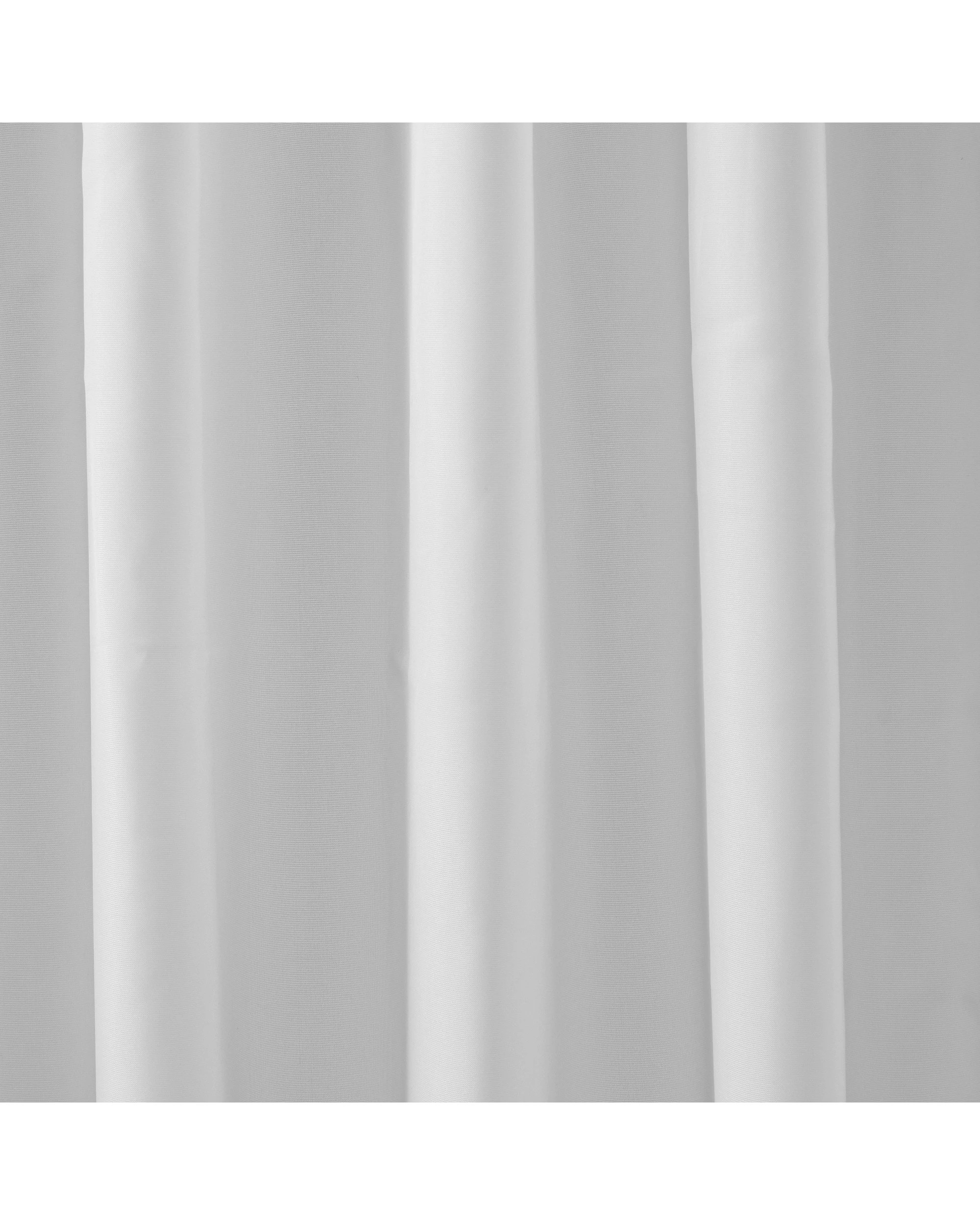 3 Sherwood Georgia Sheer Rod Pocket Curtain Pair 135x223cm - White, 3 of 5