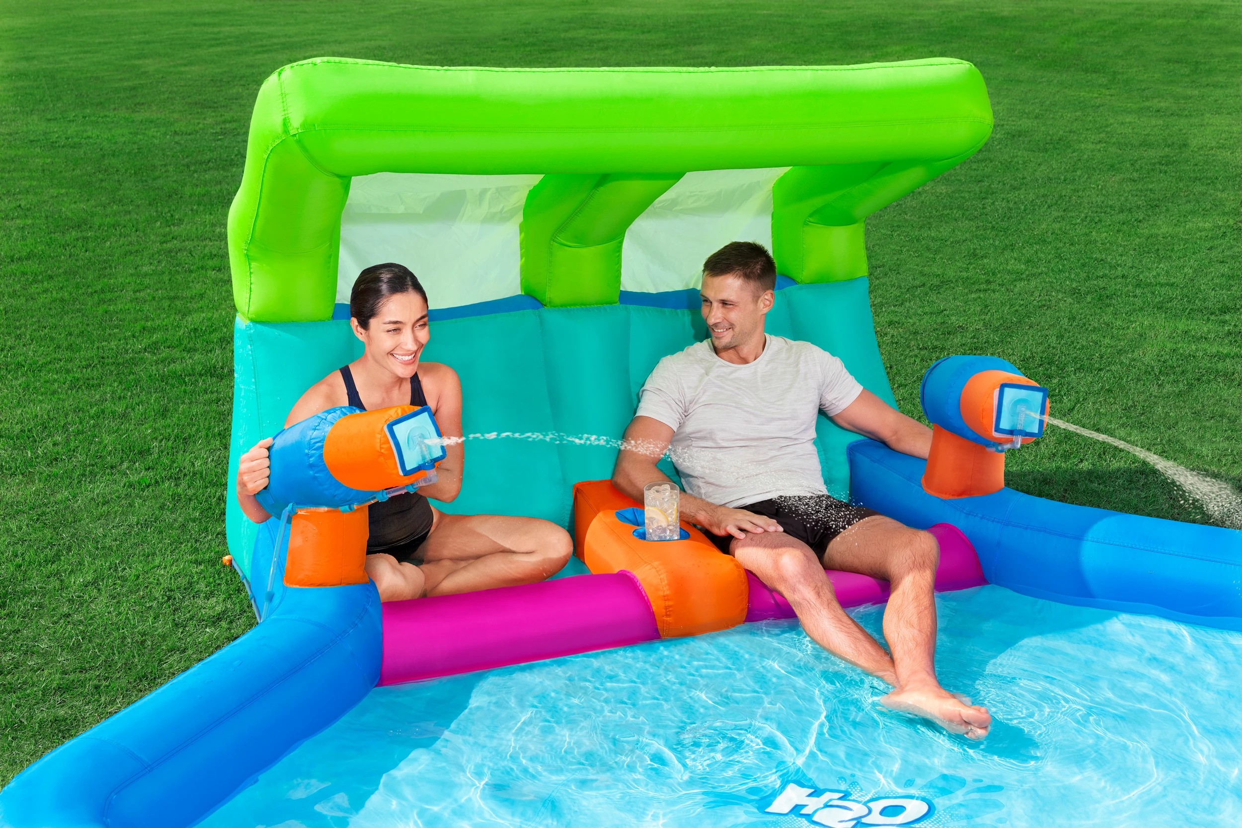 9 Bestway H2O Go! Splashland Mega Water Park, 9 of 10