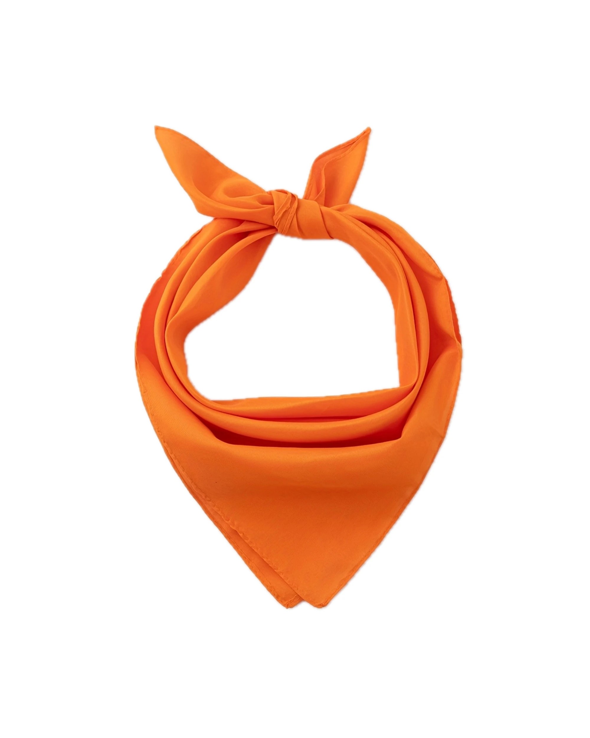 1 BR Costumes Bulk Bandana Head Wraps, 100% Cotton, Paisley Design - One Size - Orange, 1 of 2