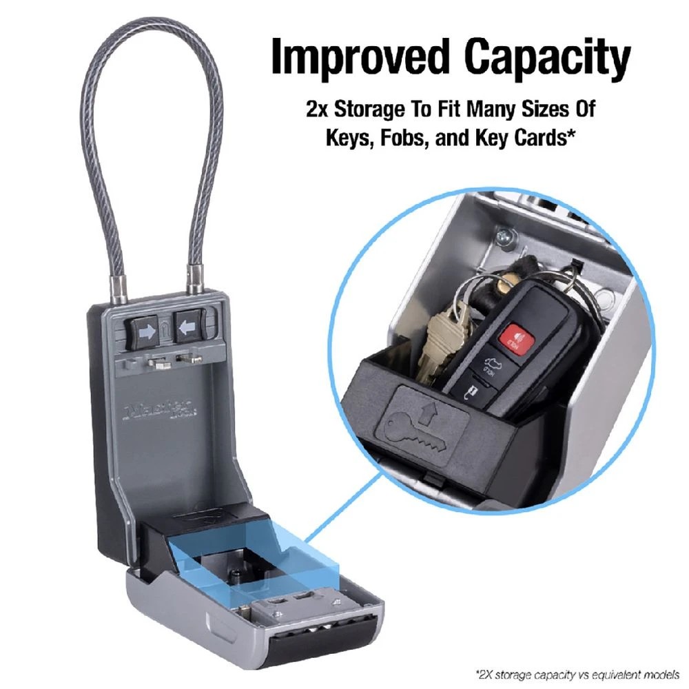 7 Master Lock Next Gen Cable Key Safe, 7 of 10