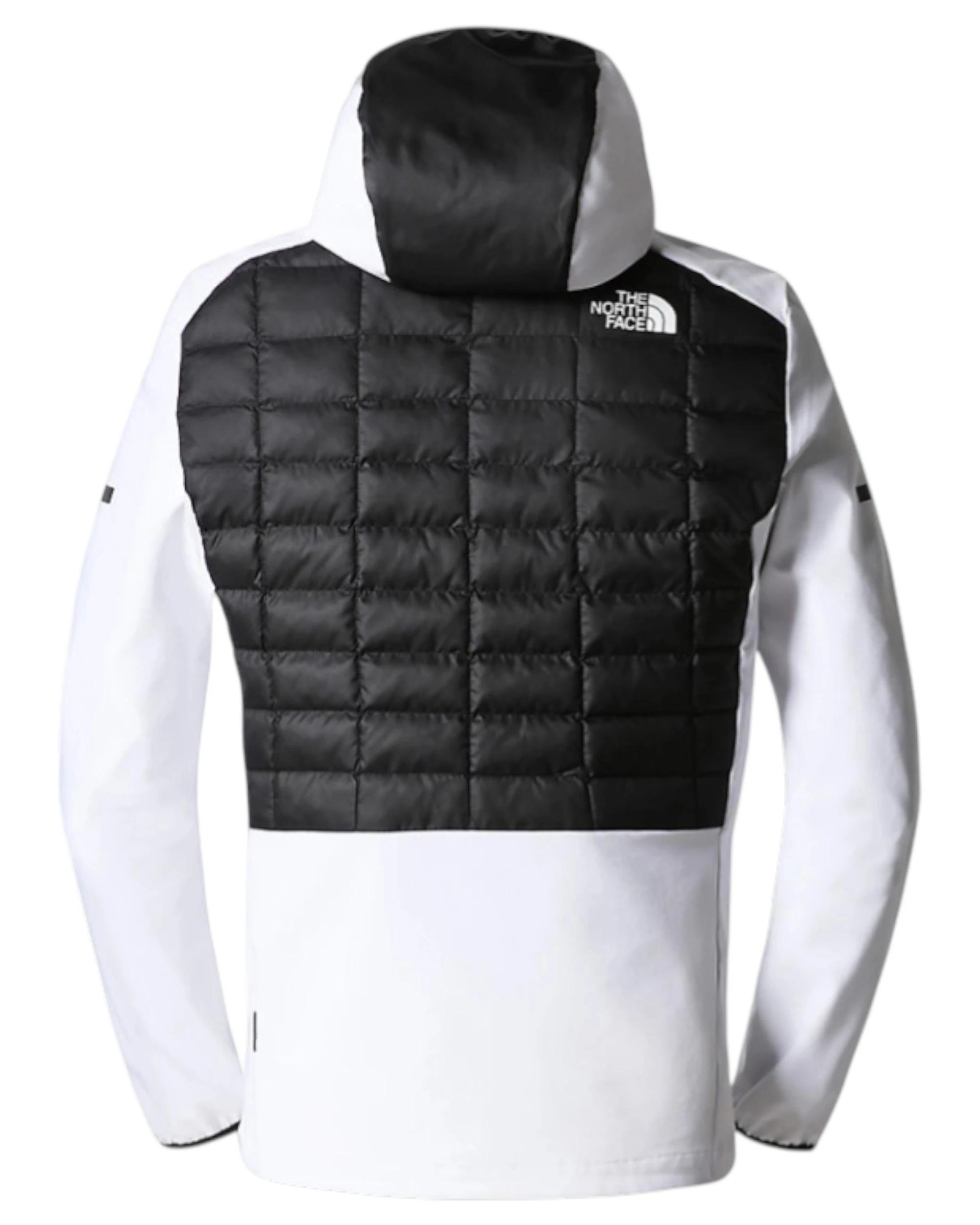 5 The North Face Mens Black/White Lab Hybrid Thermoball Hooded Jacket BLACK/ WHITE, 5 of 7