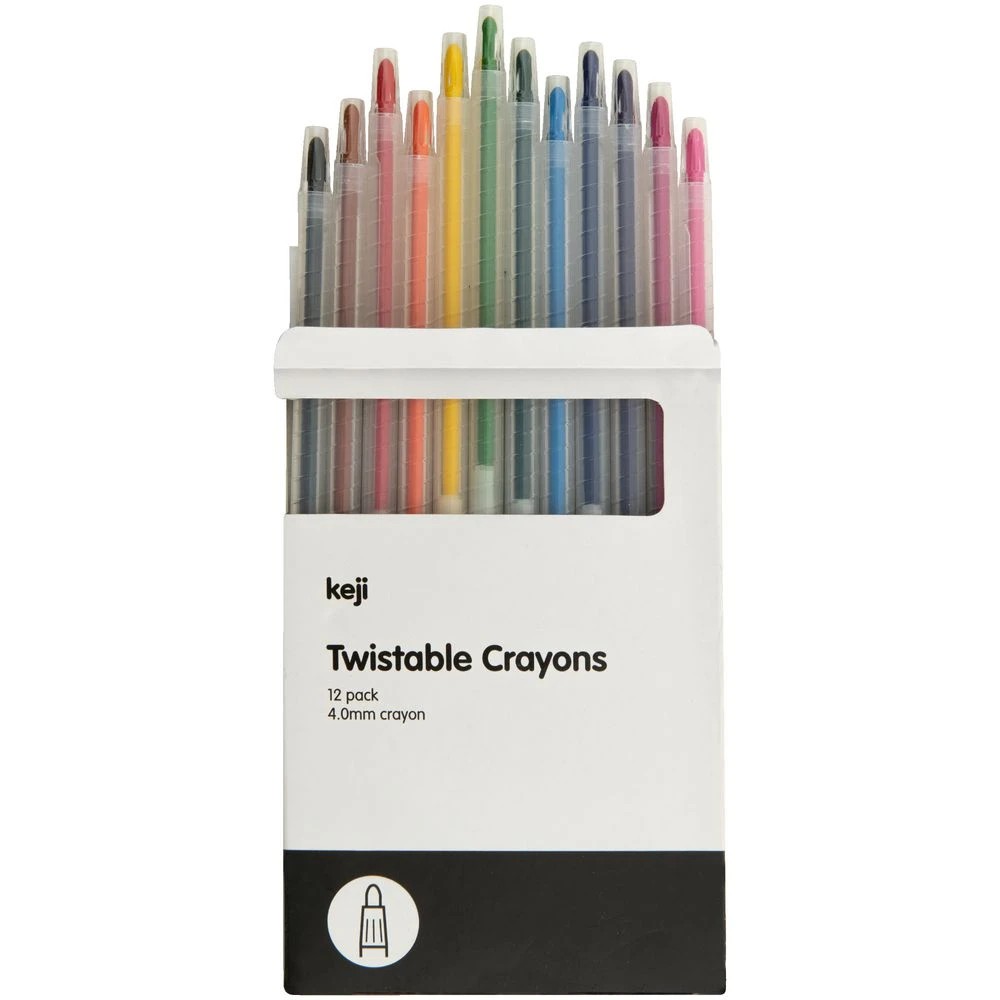 2 Keji Twistable Crayons 12 Pack, 2 of 3
