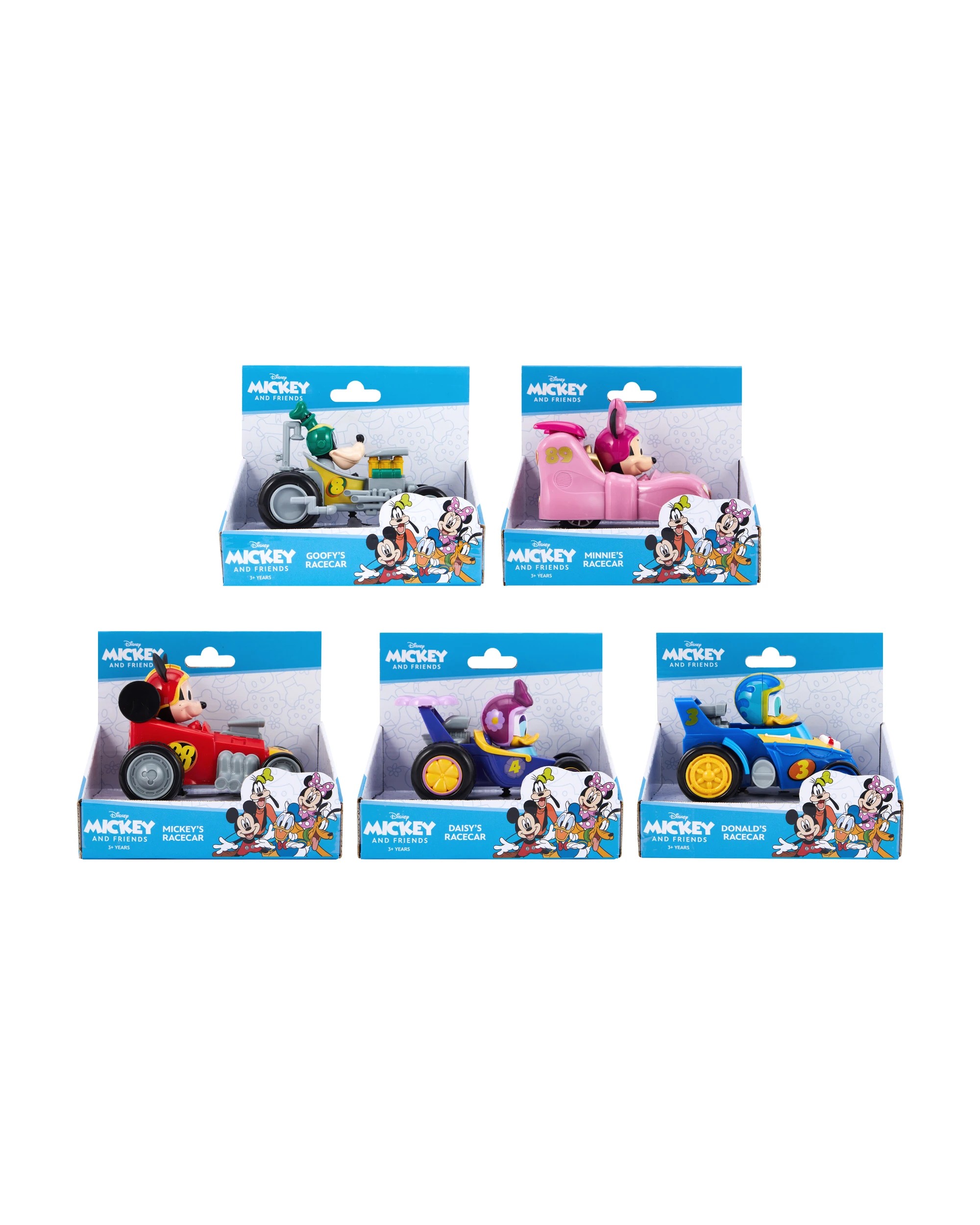 1 Disney Mickey Mouse and Friends Race Car - Assorted, 1 of 6
