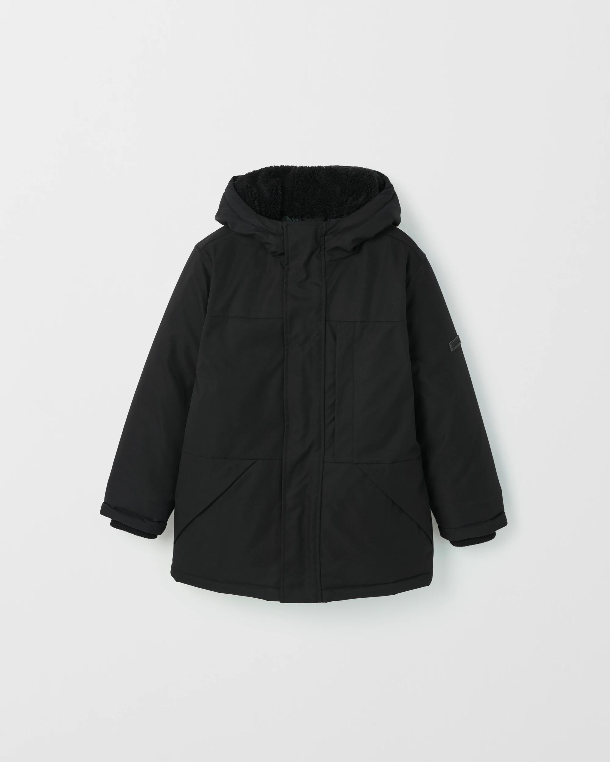 6 Target Kids Parka Jacket BLACK, 6 of 7