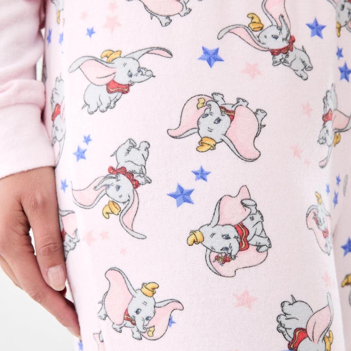 7 Dumbo License Long Sleeve Top and Pants Pyjama Set Dumbo Ydg, 7 of 7