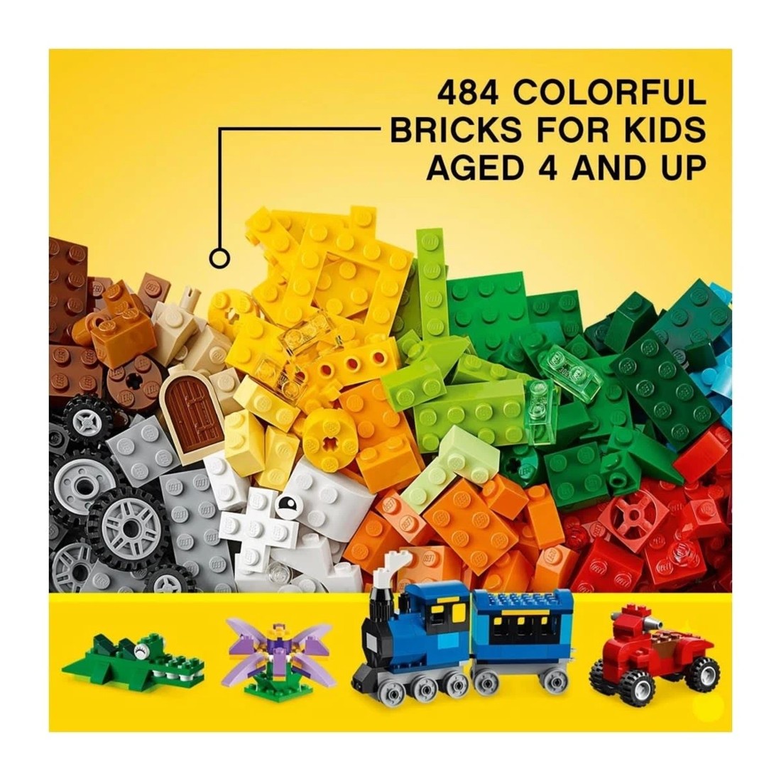 5 LEGO Classic Medium Creative Brick Box 10696, 5 of 11