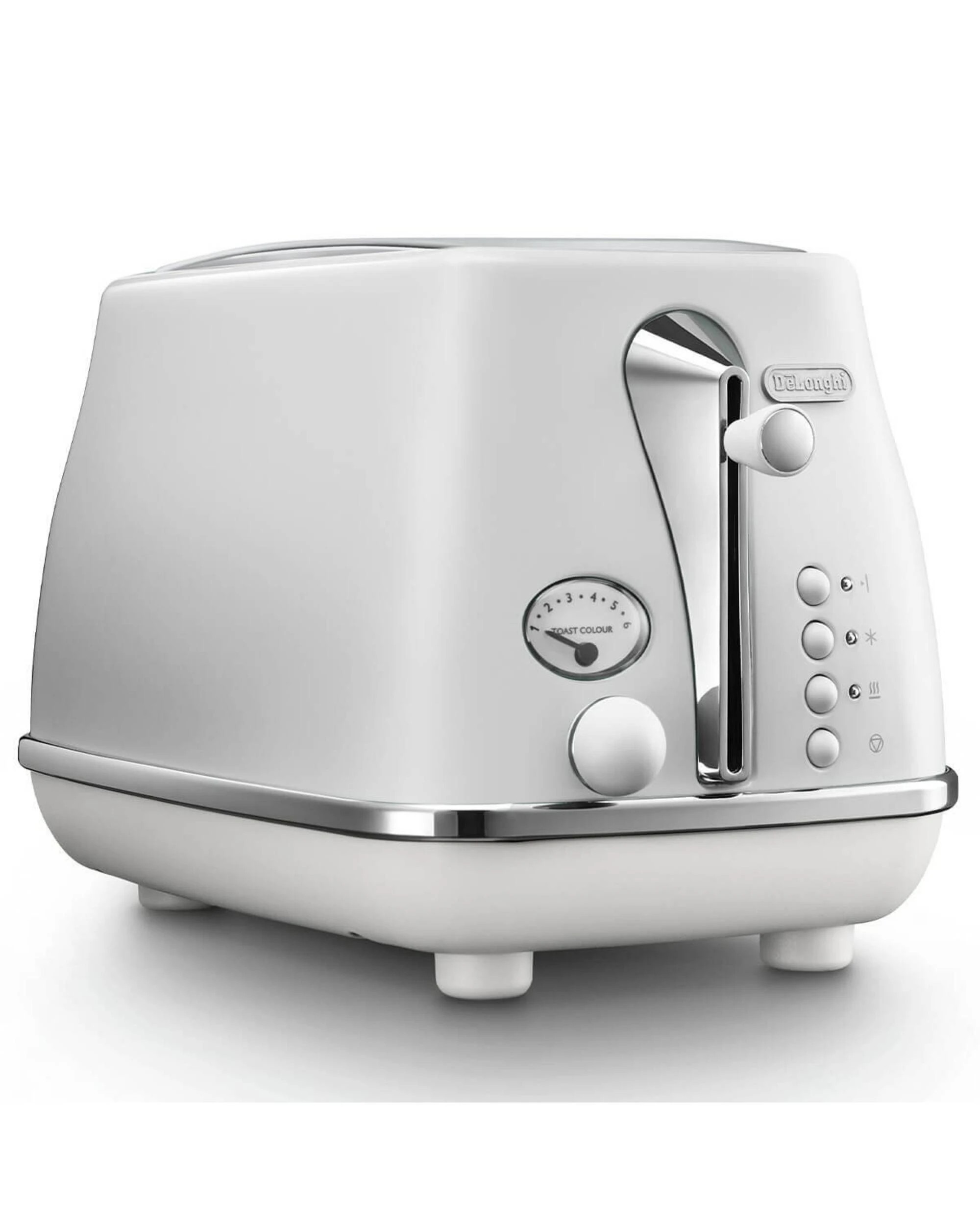 2 De'Longhi Icona Capitals 2 Slice Toaster Sydney White, 2 of 4