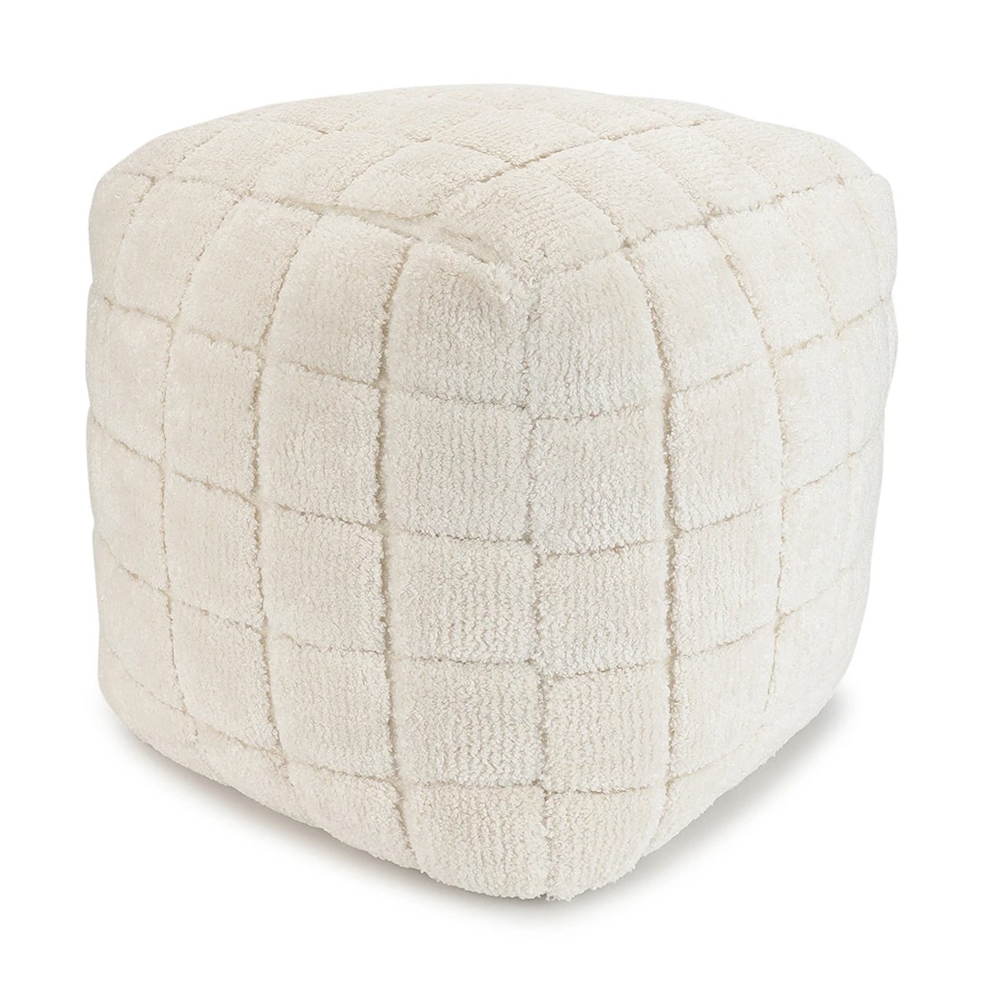 1 Lofty Check Ottoman, 1 of 6