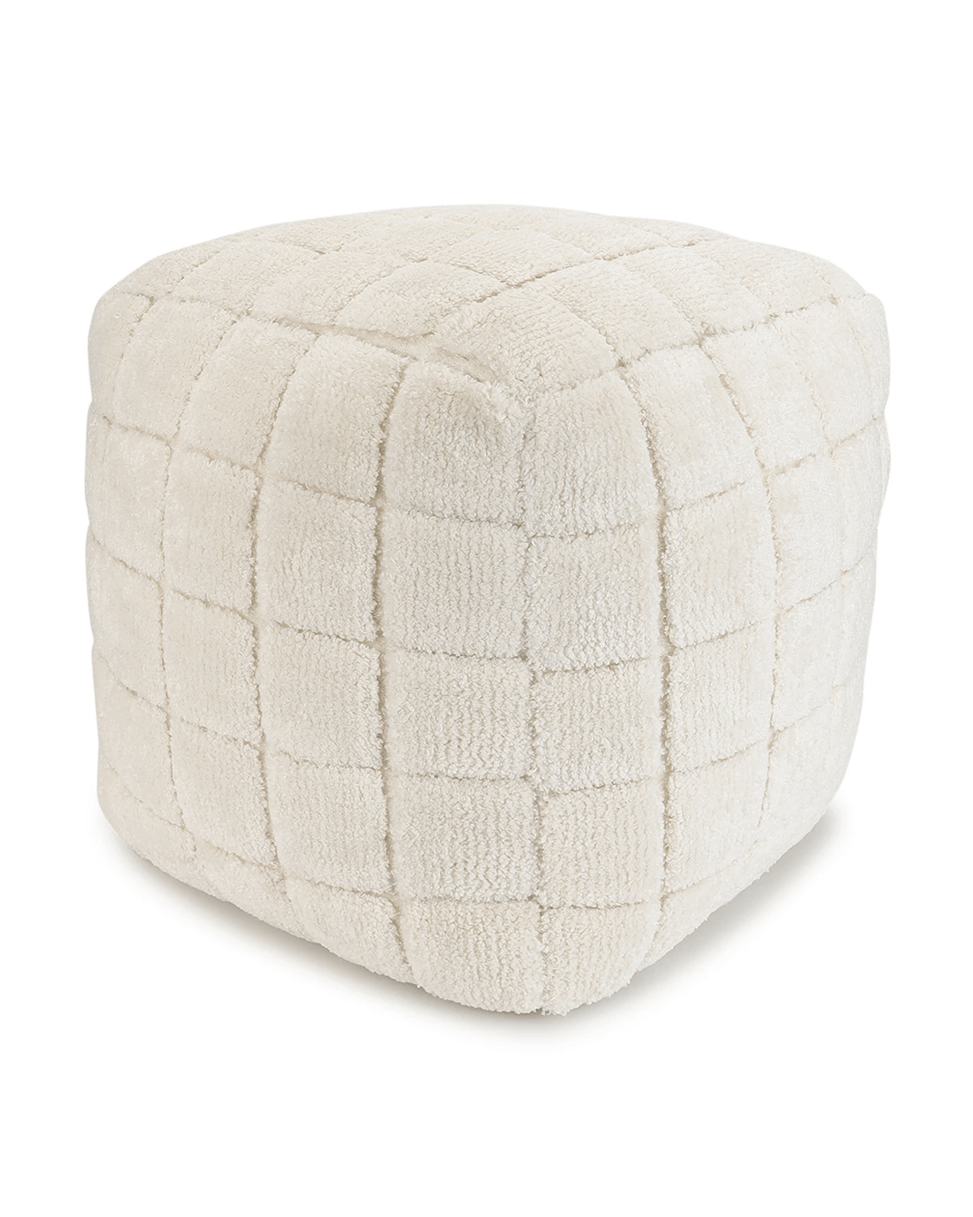 1 Lofty Check Ottoman, 1 of 6