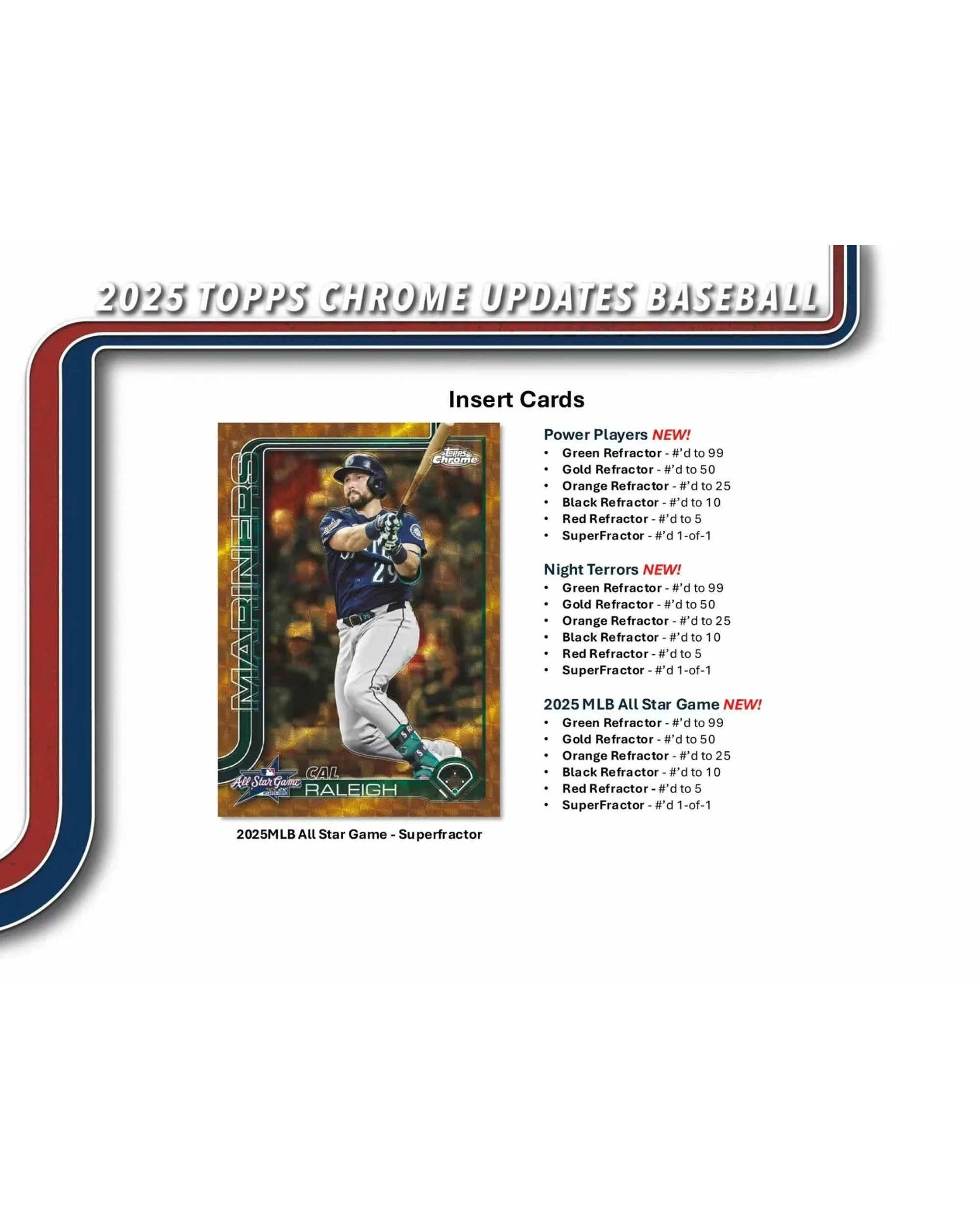 5 Topps Chrome MLB 2025 Update Series Baseball Jumbo Hobby Pack, 5 of 10