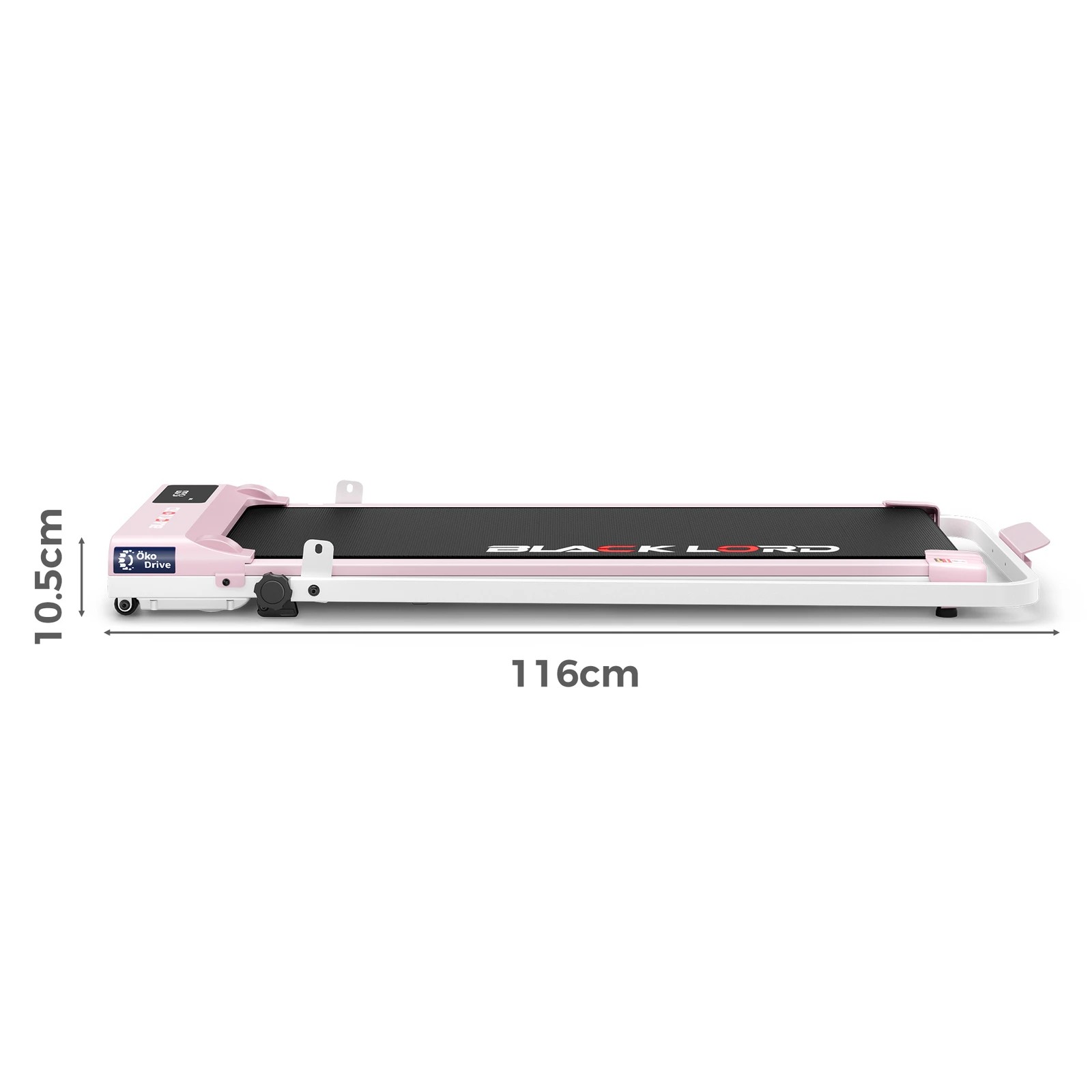 10 Black Lord Treadmill Electric Walking Pad Under Desk Home Gym Incline Fitness - Pink, 10 of 10