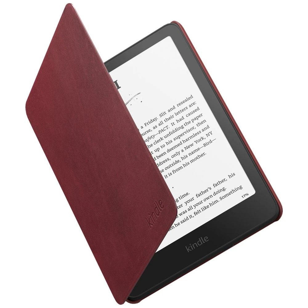 2 Amazon Kindle Paperwhite Premium Leather Case Ruby, 2 of 5