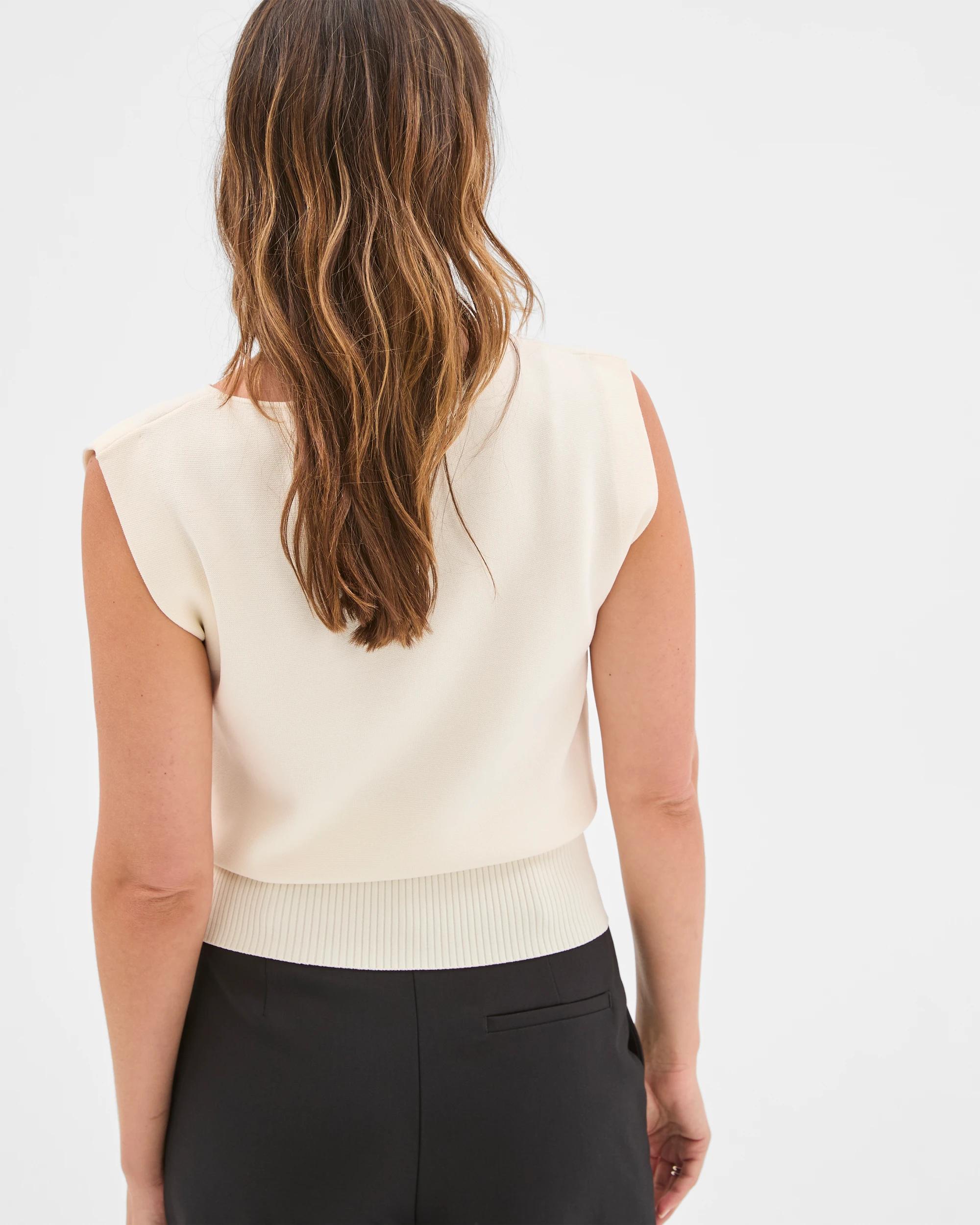 6 Preview Ultimate Knit Tank Top CLOUD DANCER, 6 of 6