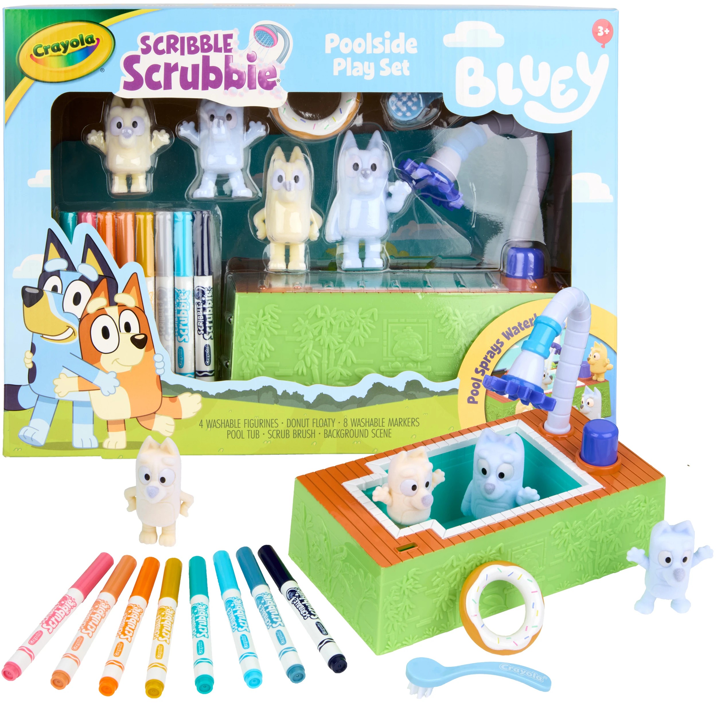 7 Crayola Bluey Poolside Scribble Scrubbie, 7 of 9