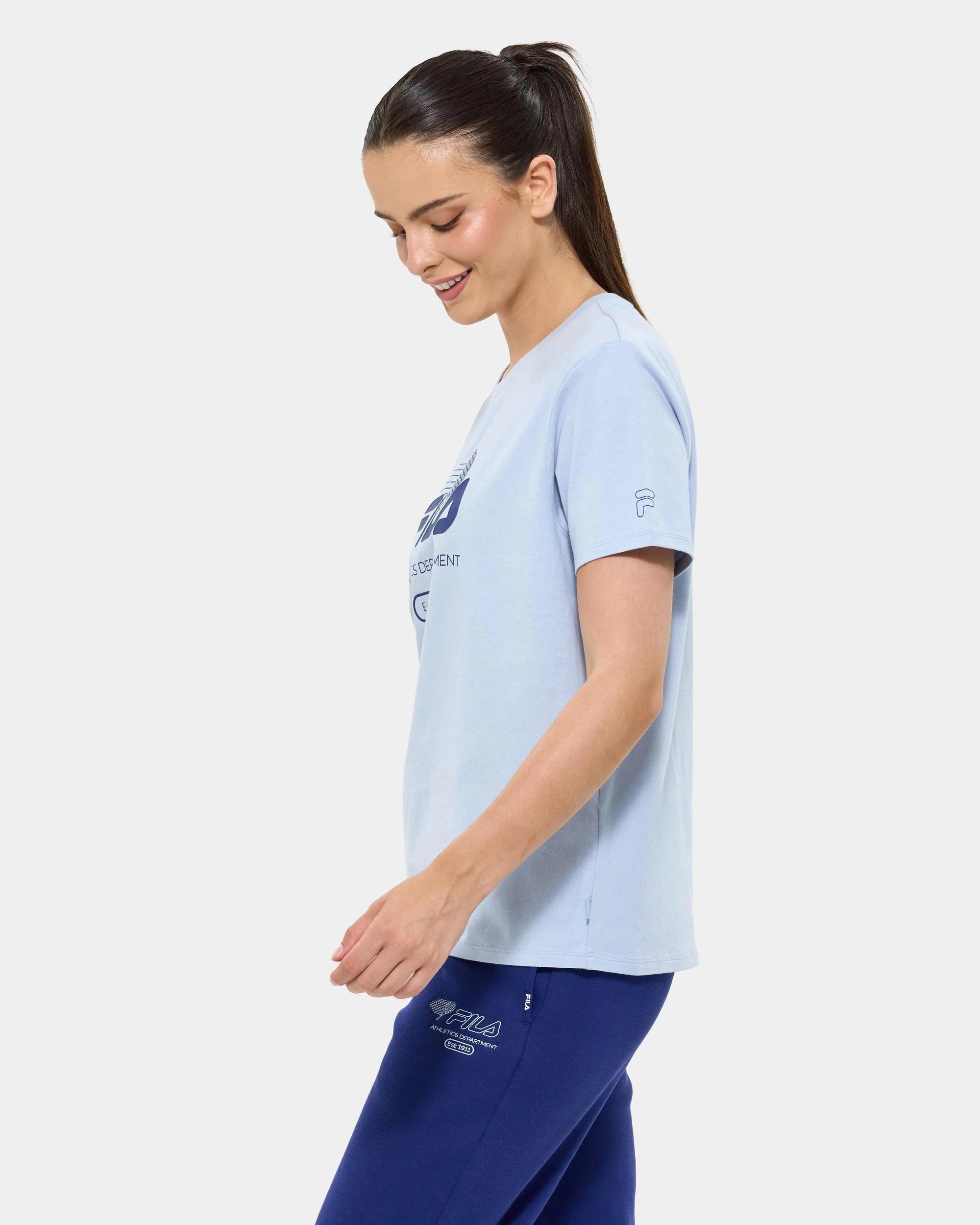 3 Fila Nastia T-Shirt ZEN BLUE, 3 of 7