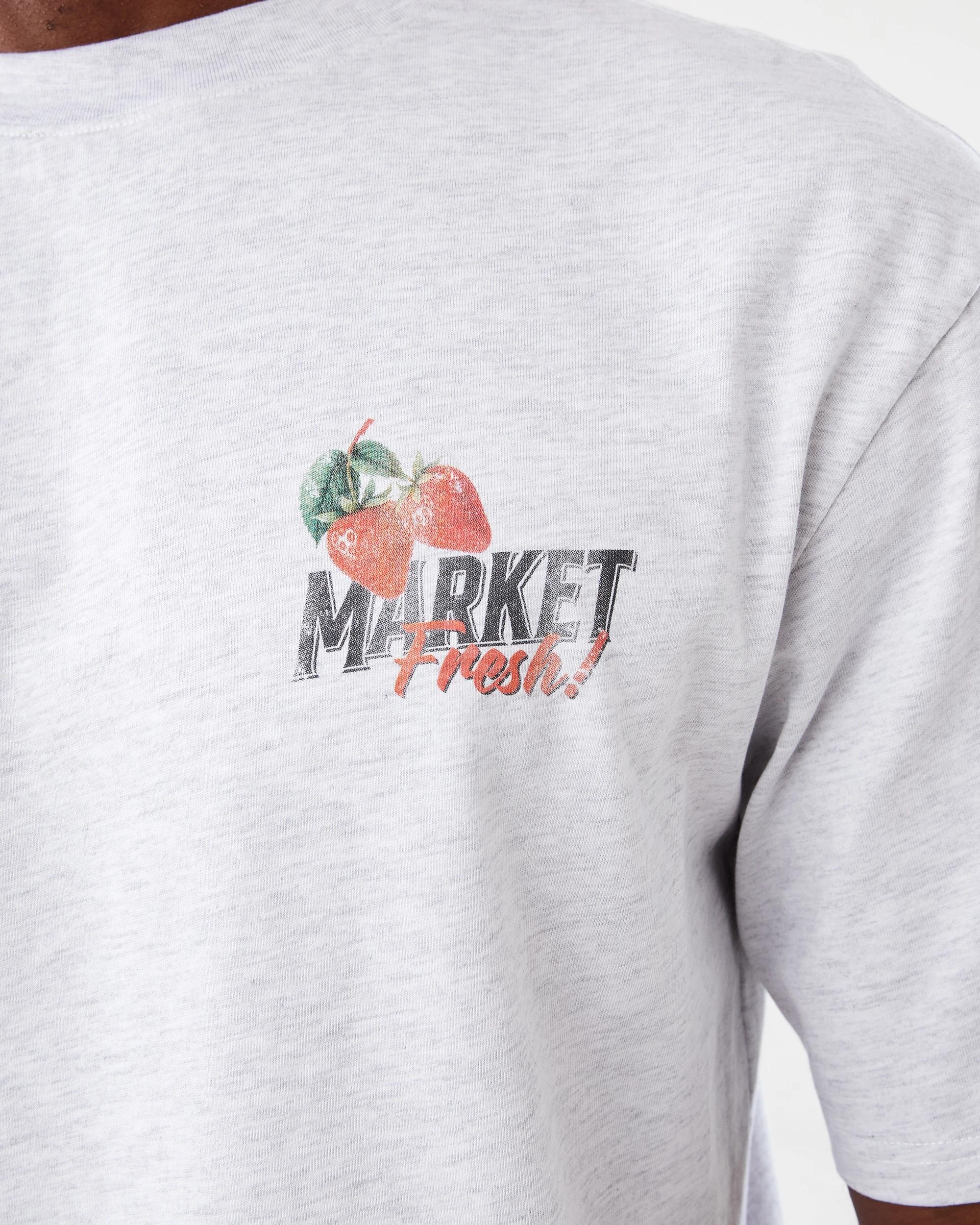 6 Oversized Print T-shirt Gry Market, 6 of 7