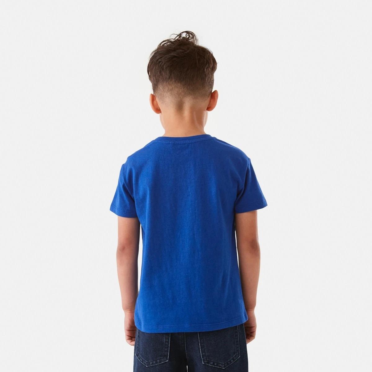 2 Chest Print T-shirt Bluawesom, 2 of 9