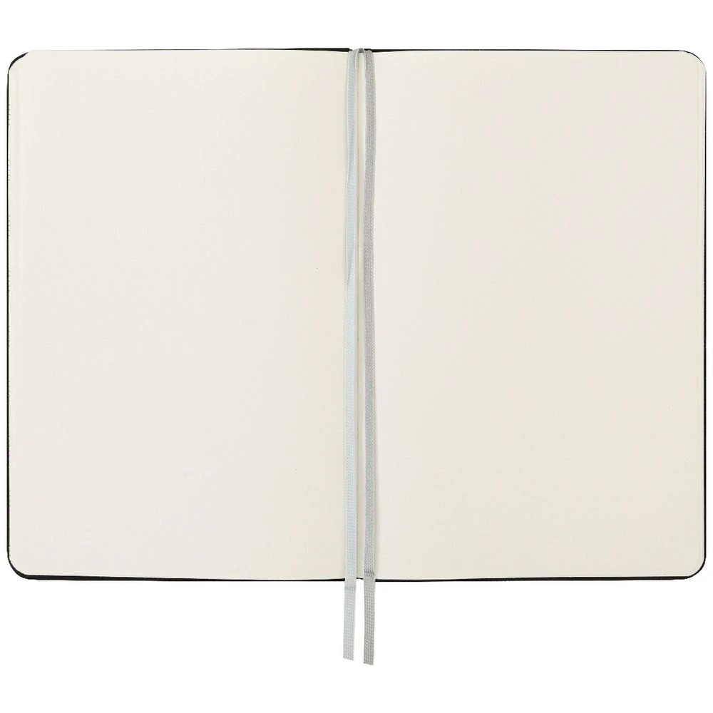 4 Modena A5 Linen Plain Notebook Black, 4 of 5