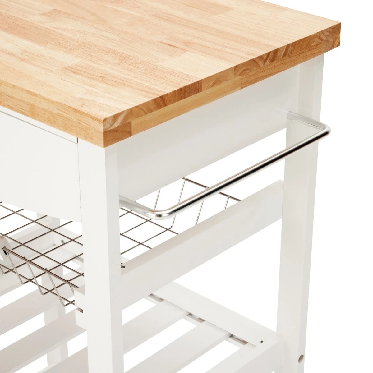 5 White Kitchen Trolley, 5 of 10