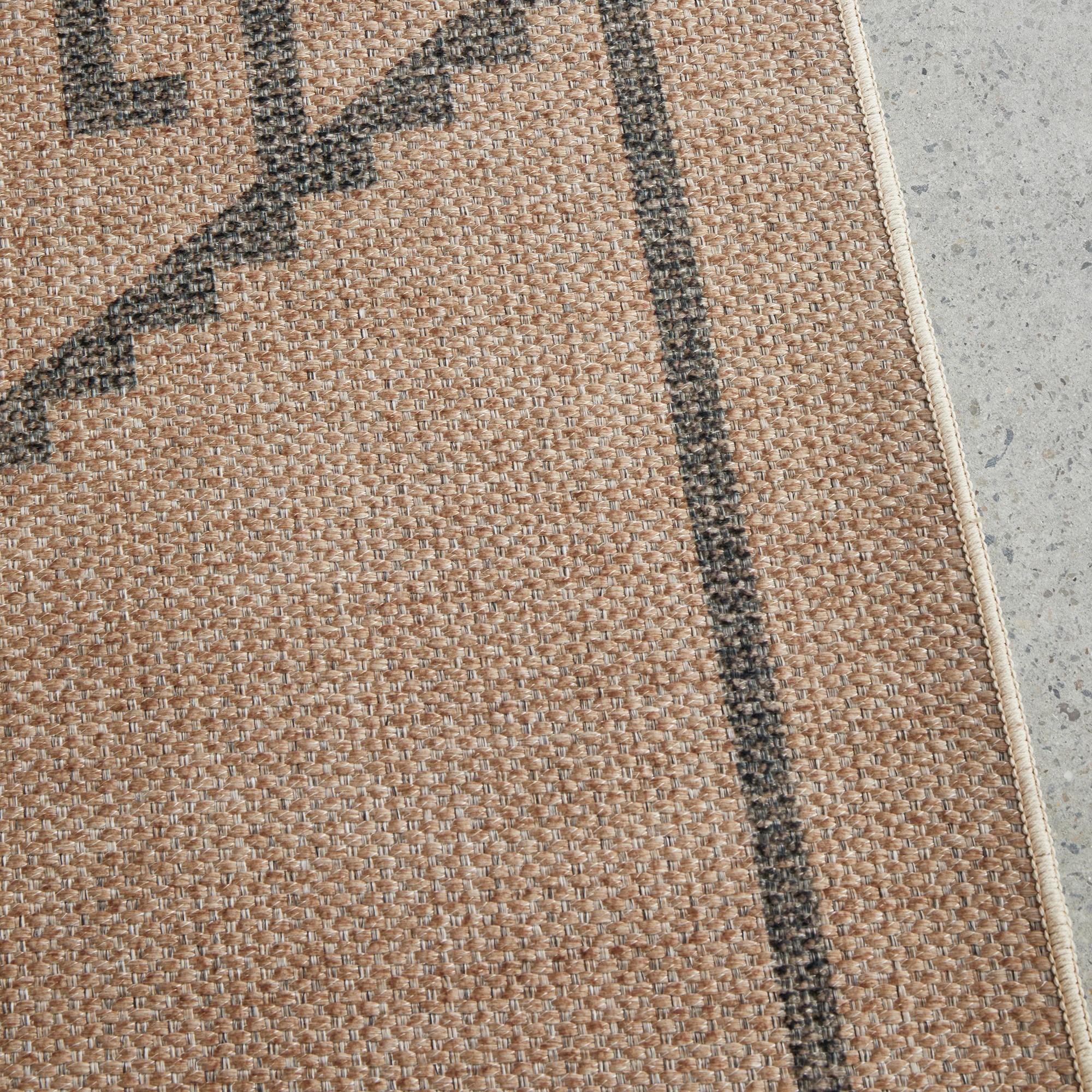 4 Common Ground Rugs Soleil Firuz 220x150cm - Medium Outdoor Rug - Brown, 4 of 8