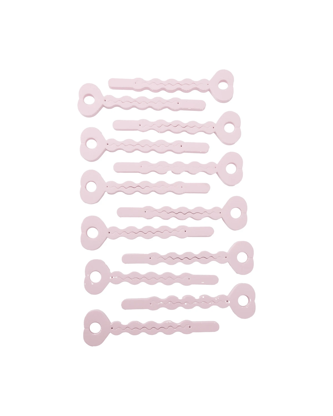 3 OXX Haircare 12 Piece Sponge Hair Curlers - Pink, 3 of 8