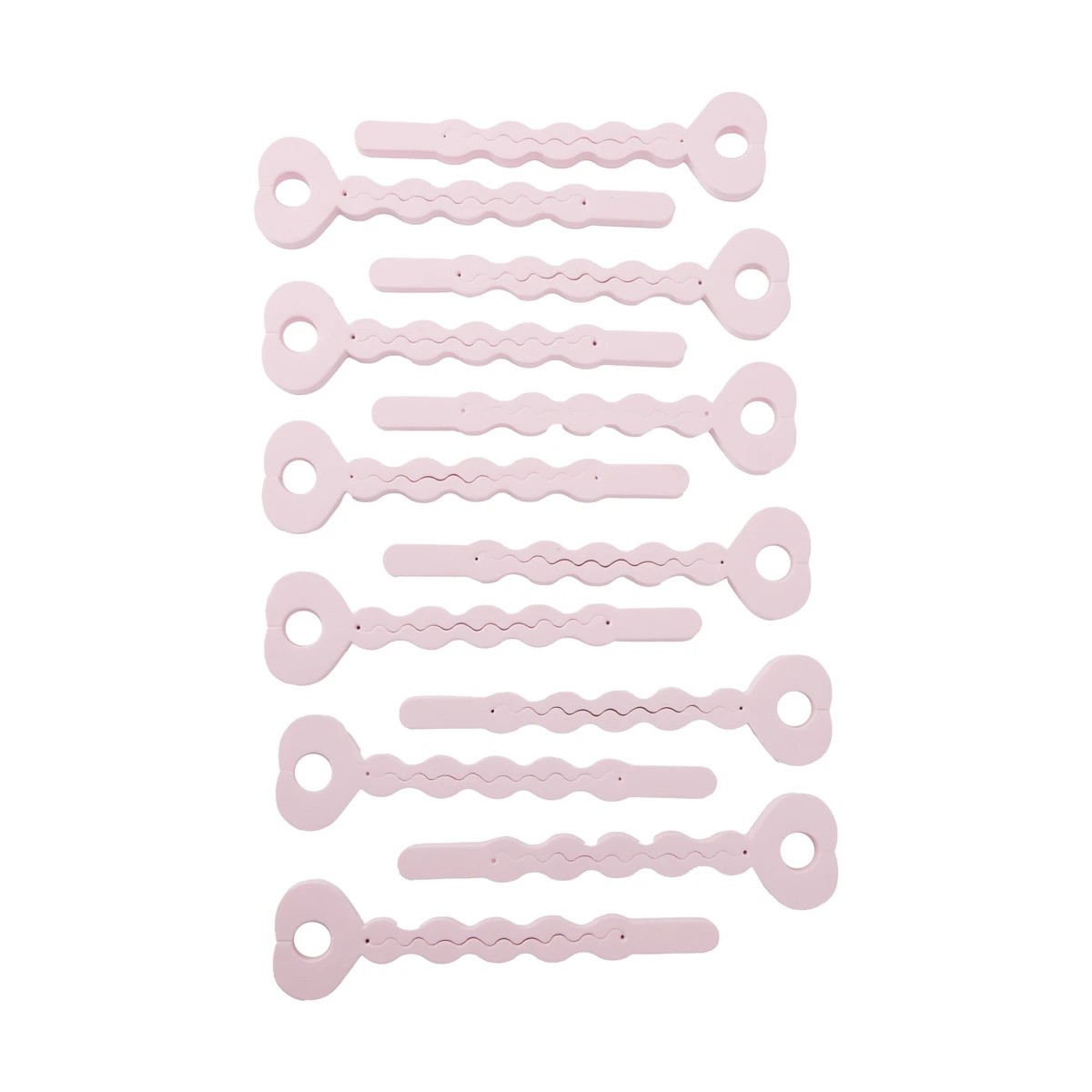 3 OXX Haircare 12 Piece Sponge Hair Curlers - Pink, 3 of 8