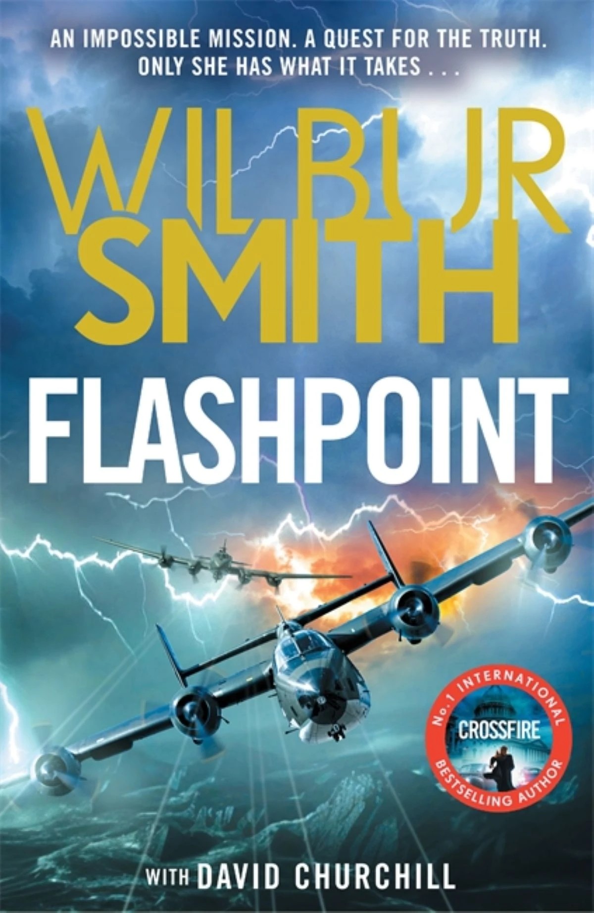1 Flashpoint by Wilbur Smith and David Churchill - Book, 1 of 1