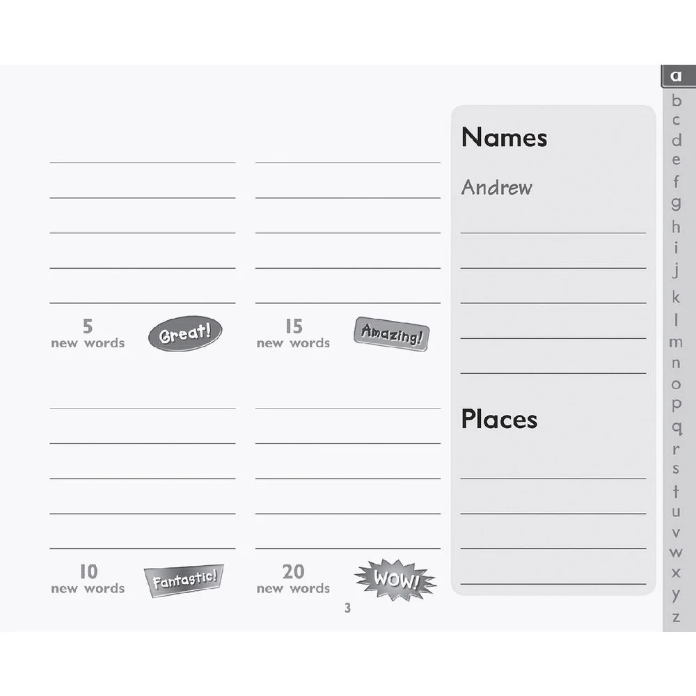 3 My PM Word Book, 3 of 4