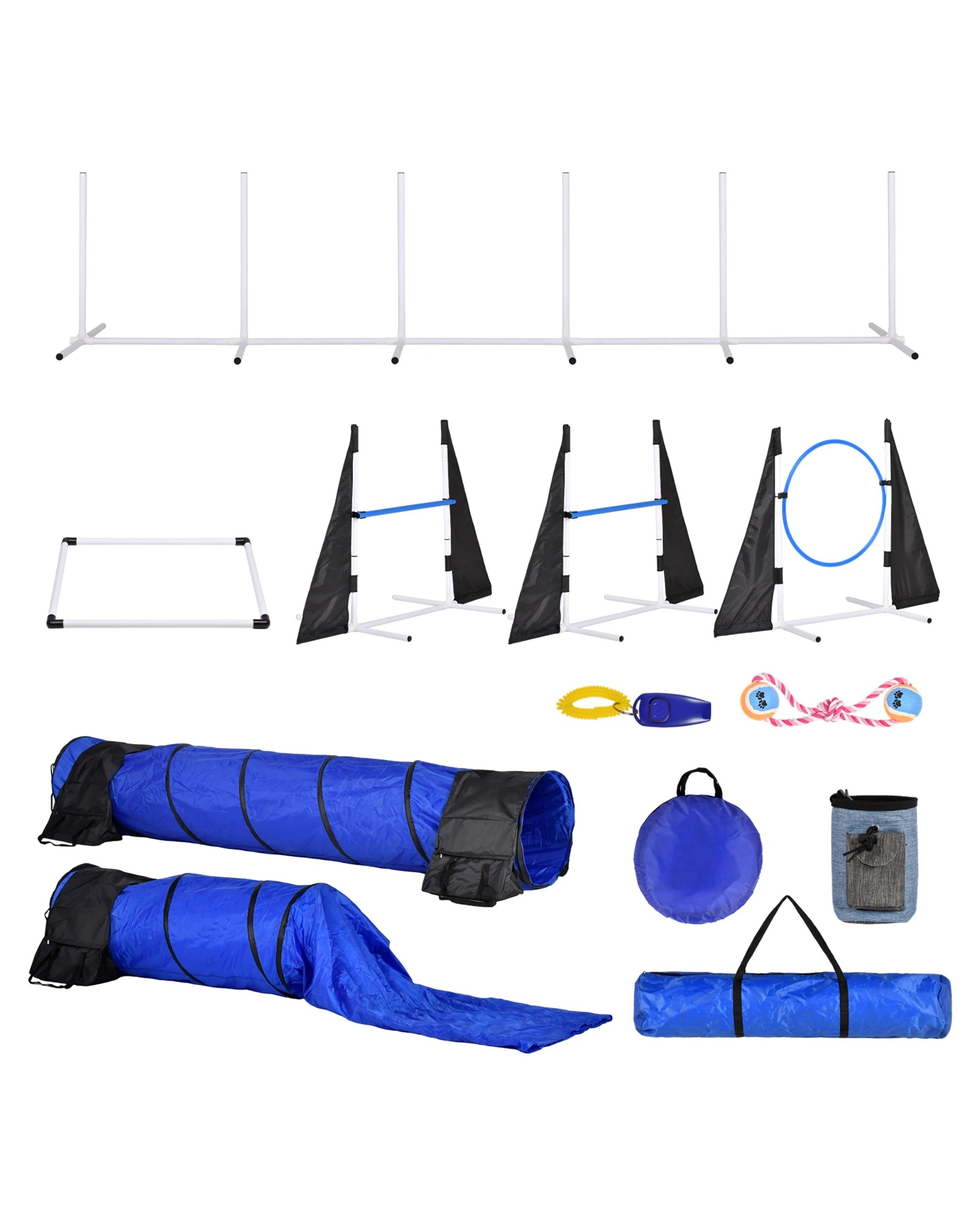 4 Advwin Dog Agility Training Equipment Set, 4 of 7