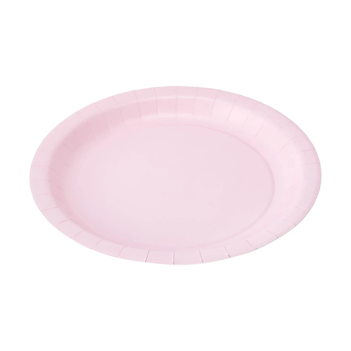 2 16 Piece Pastel Pink Paper Plates, 2 of 7