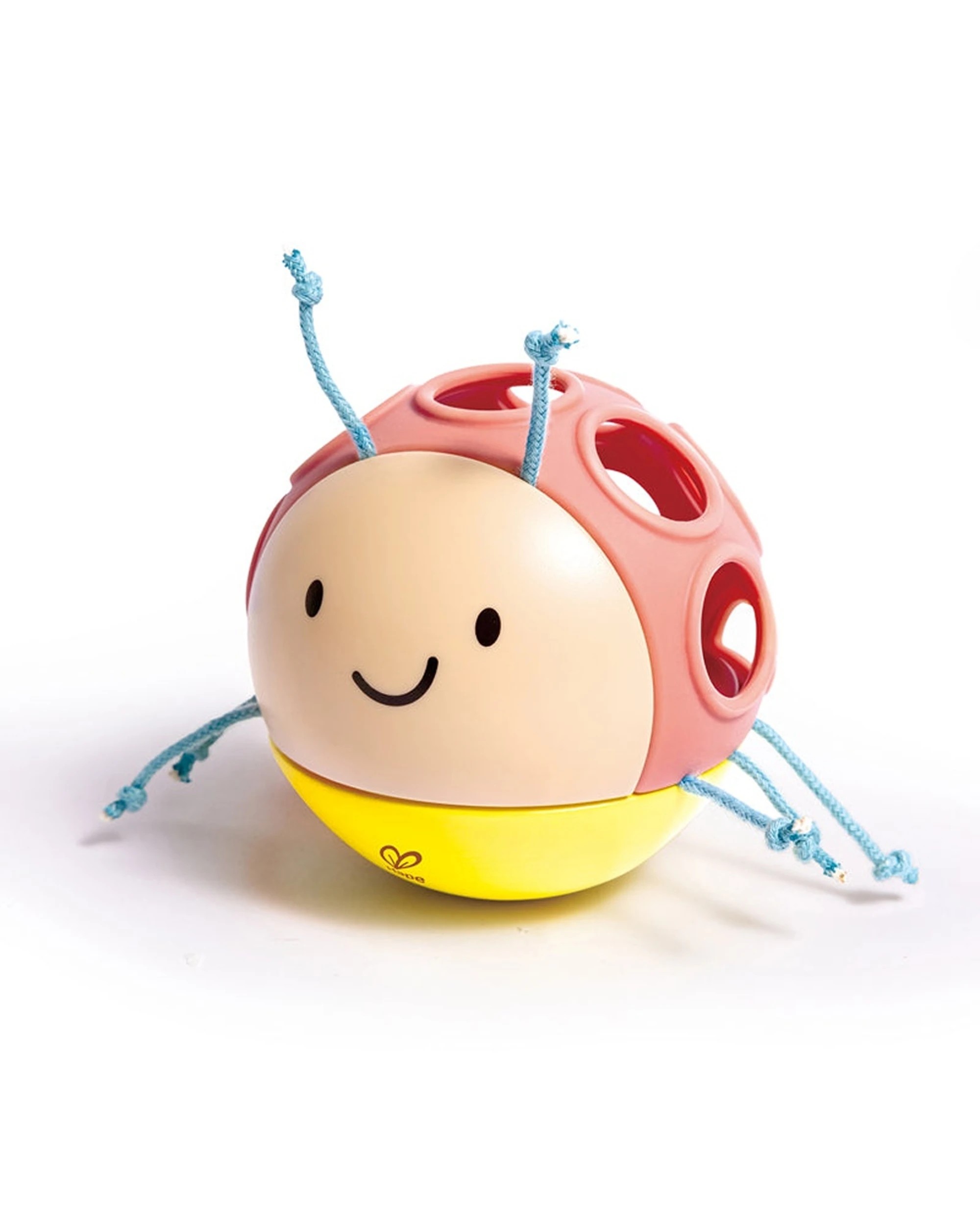 1 Hape Busy Bug Roll-FSC Silicone Soft Grasp Toy Kids 9x9x9cm - Multi, 1 of 4