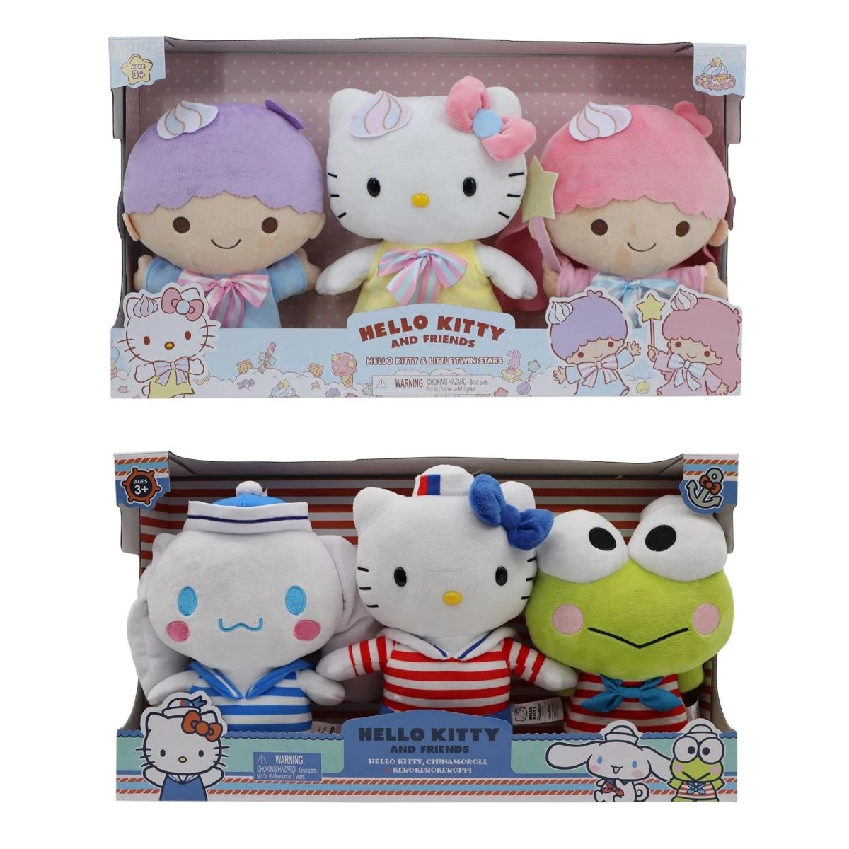 1 3 Pack Hello Kitty and Friends Plush Toy - Assorted, 1 of 3