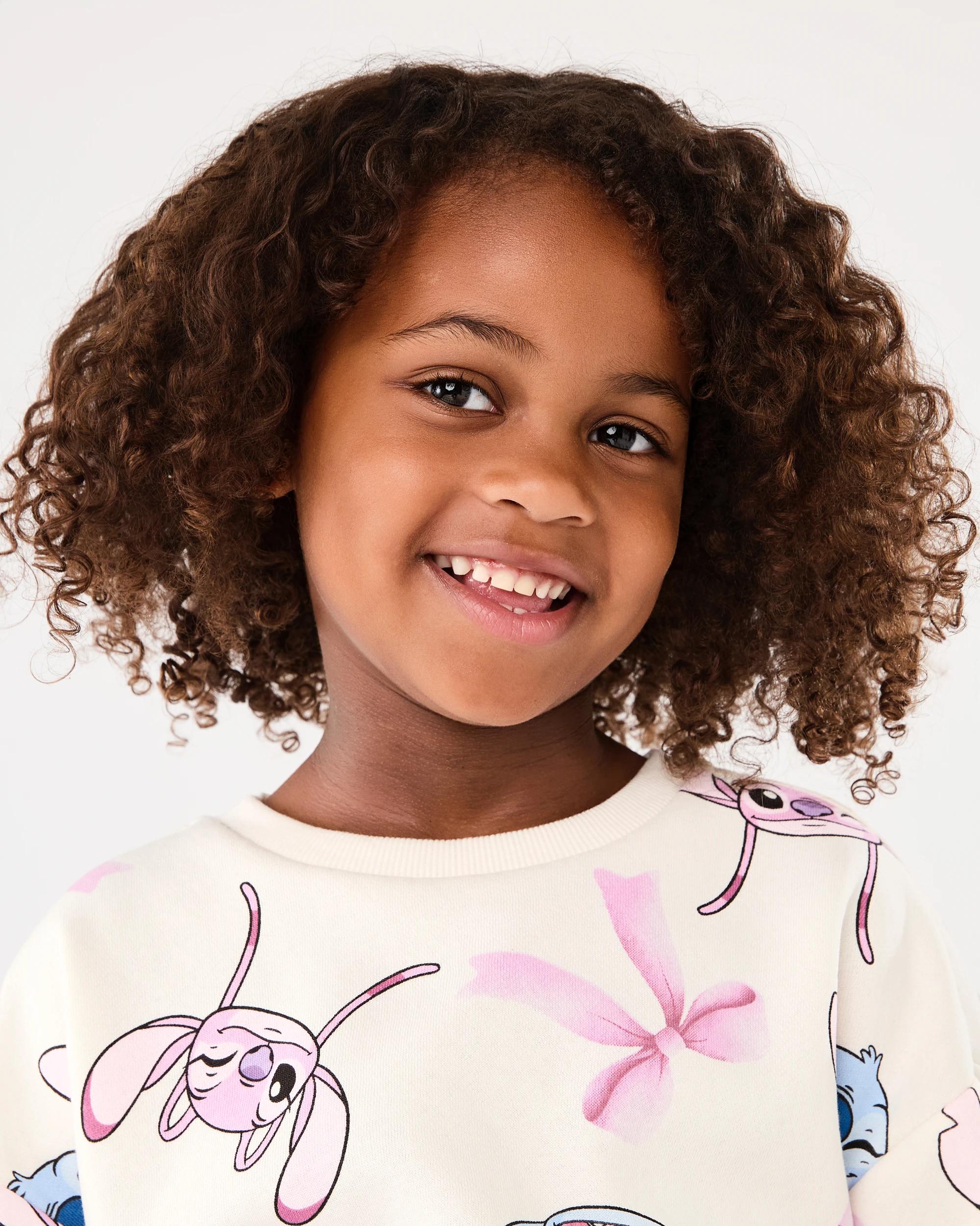 3 Disney Lilo & Stitch License Oversized Crew Neck Sweatshirt Stitch, 3 of 8