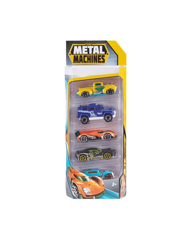 Metal Machines Ultimate Racing 5 Pack Vehi