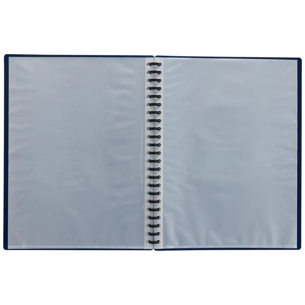 4 J.Burrows Refillable Display Book 20 Pockets Navy, 4 of 5