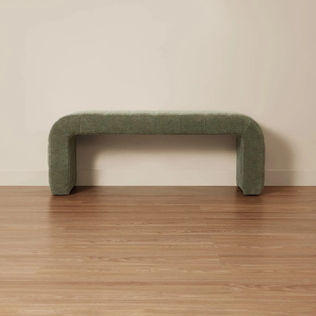 2 Chenille Bench - Green, 2 of 7